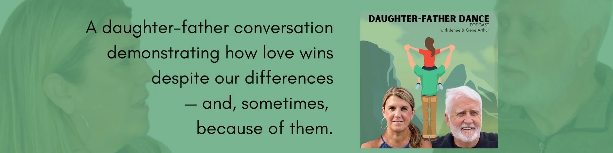 Daughter Father Dance Jenée Arthur and Gene Arthur