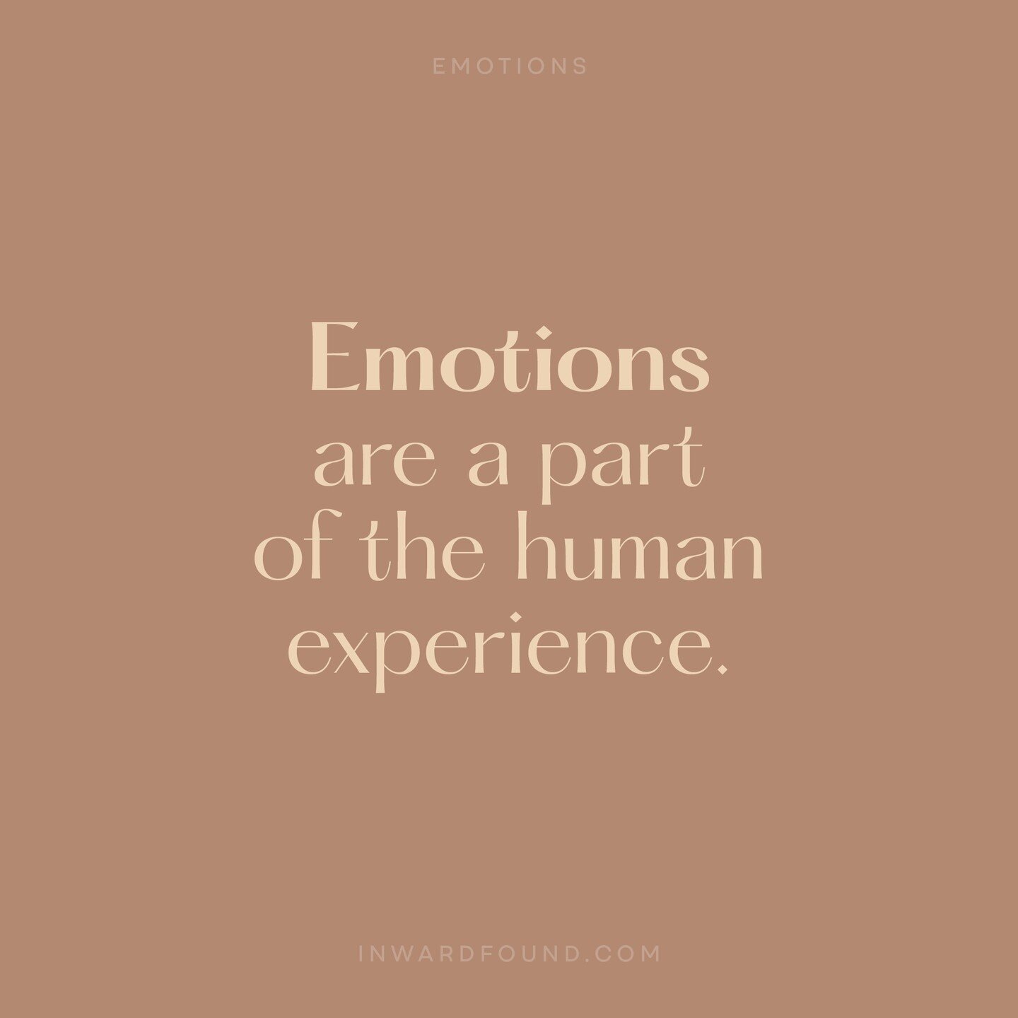 Despite what you may have been taught, experiencing ALL emotions is a part of being human. 

#inwardfound #emotionsarenotyourenemy #understandingemotions #processingemotions #counselling #counsellor #psychotherapy #psychotherapist #therapy #gestalt #