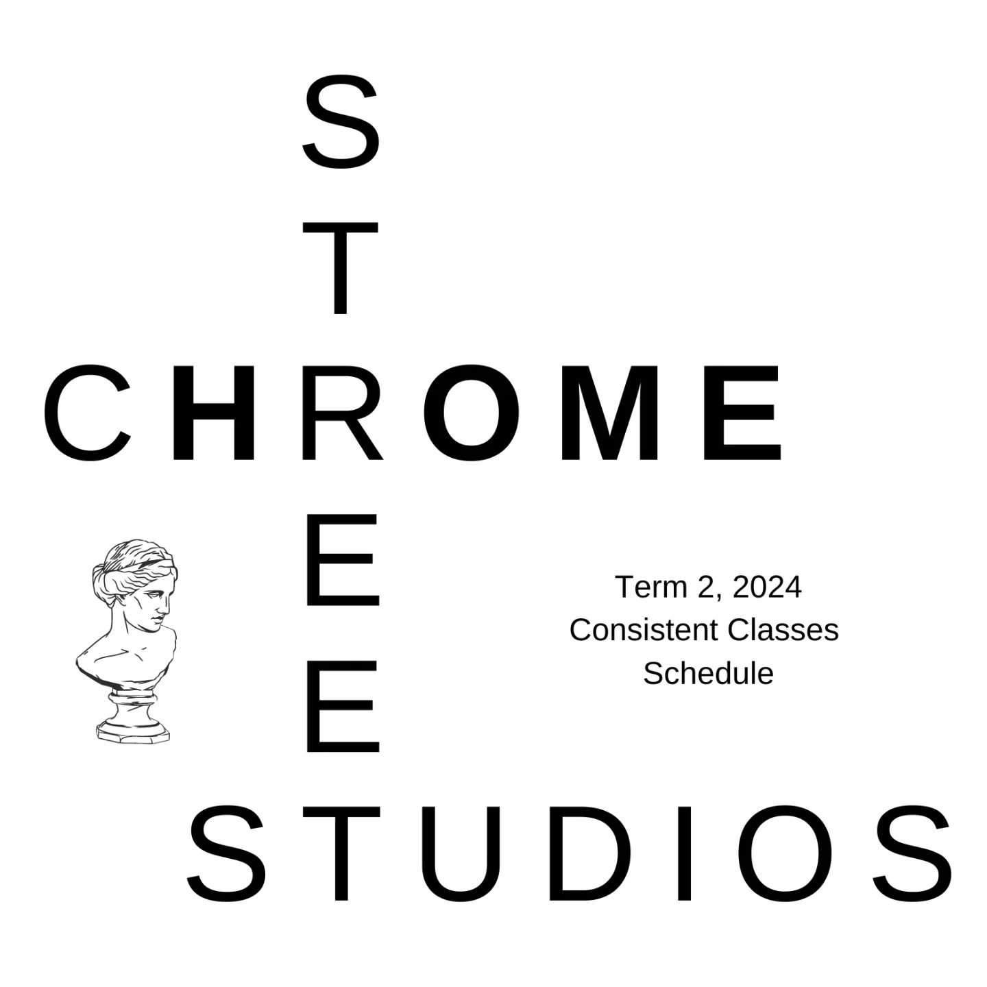 Term 2 begins soon from 15th April to 23rd June!
🔗 Visit 'Class and Workshops' on our website or https://www.chromestreetstudios.com/classes-and-workshops

Welcome back, you amazing artists! Hope to see new faces too!

✉️ Feel free to drop us a spec