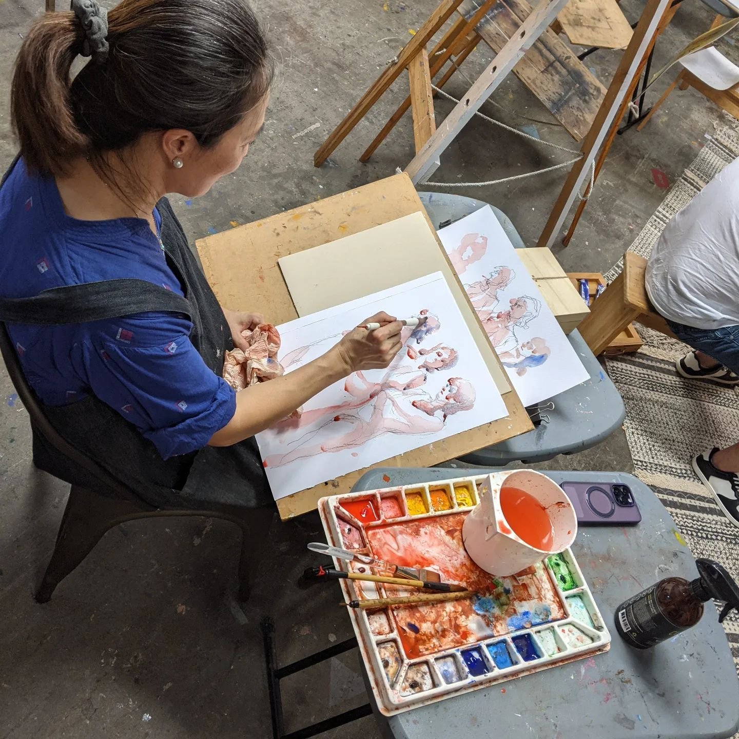 Long weekend! Long Pose! Got a spare Saturday afternoon for creative force (May the 4th be with you)?

🗓️ This Saturday 4th May is with the lovely model Georgie of @brisbane_artist_models 

➡️ 1:30pm - 4:30pm

➡️ Please bring your sketchbooks + adva