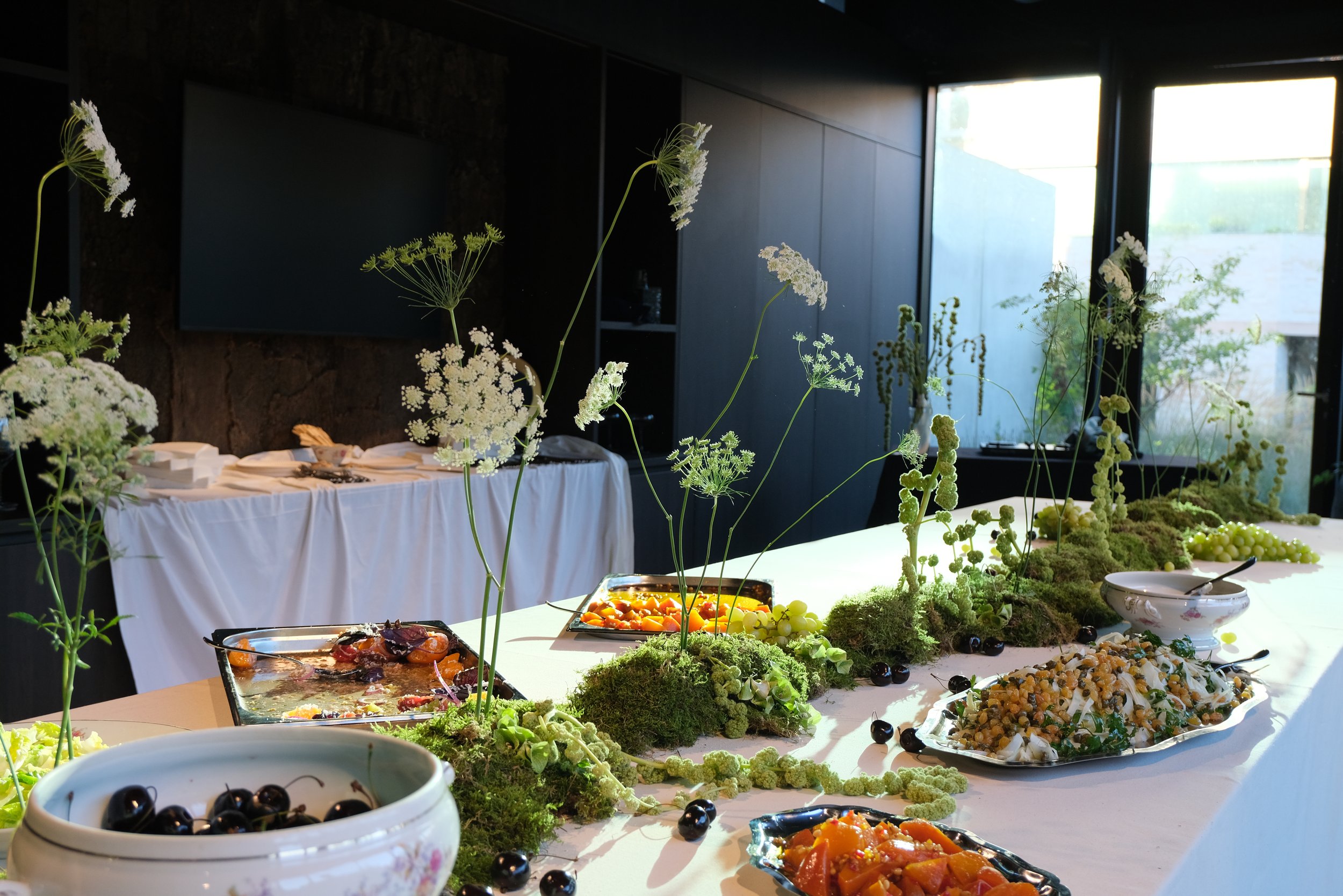 Wedding set up in Leuven,  August  2024