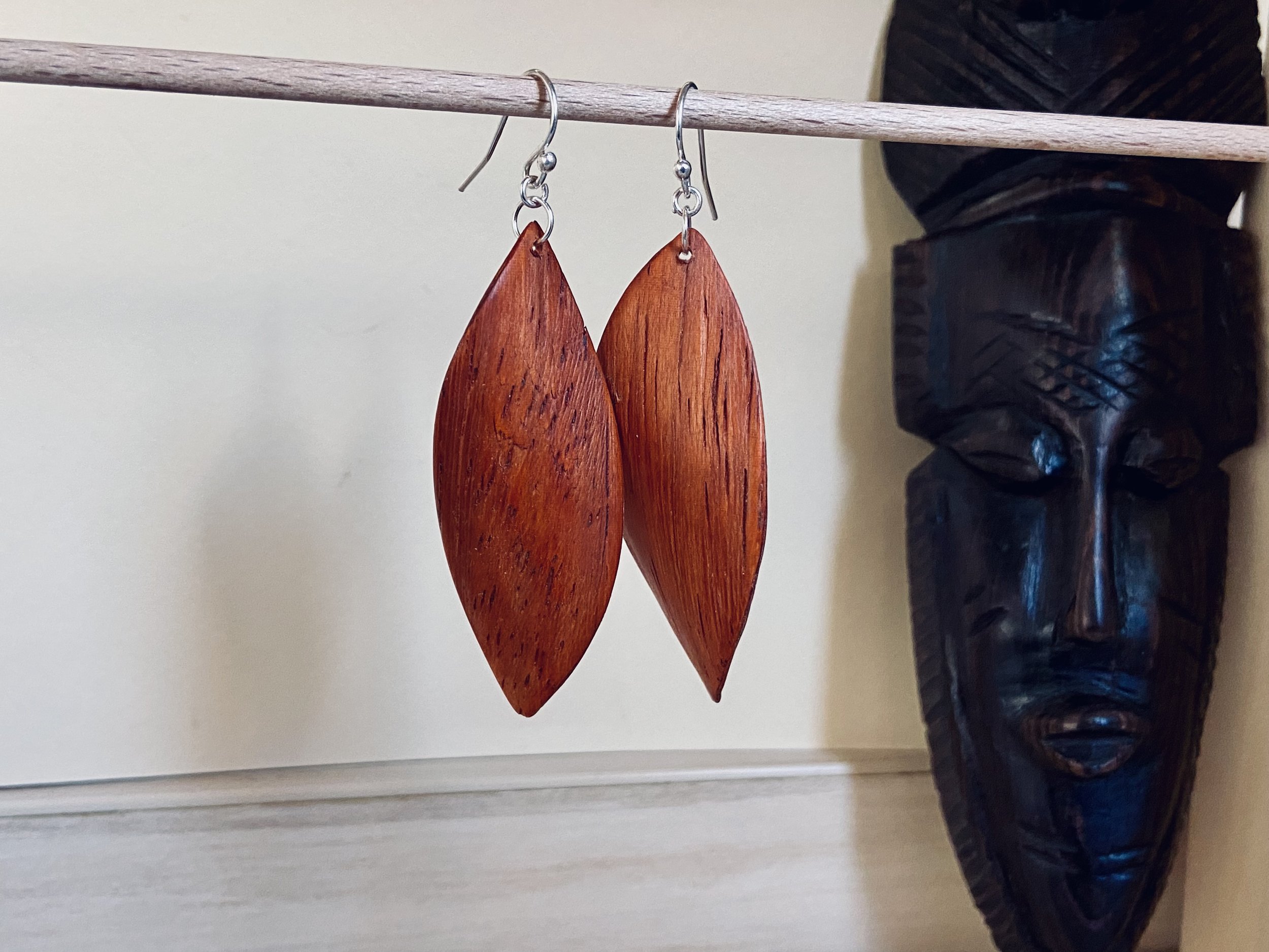 Boucles d'oreilles feuilles