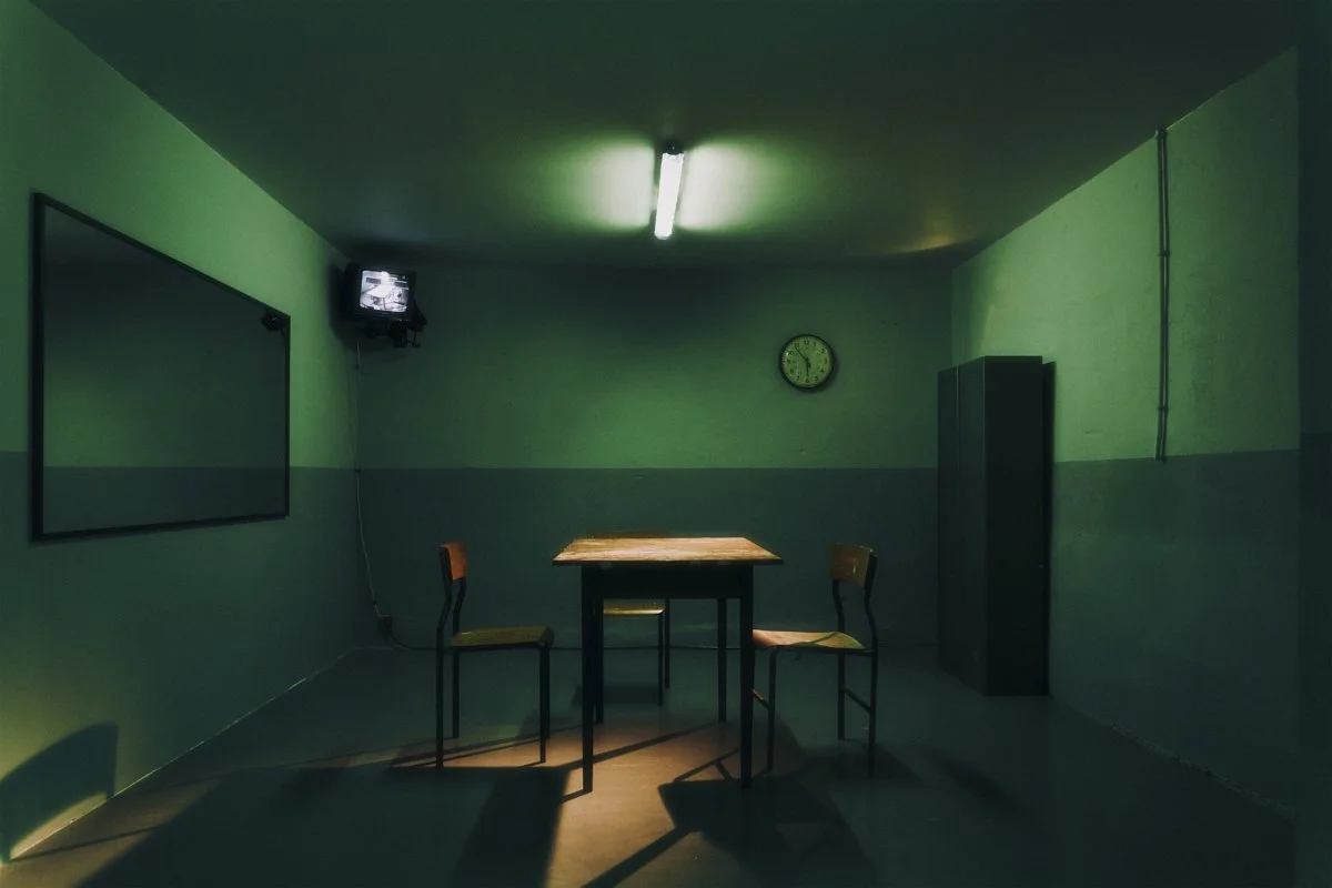 POKÓJ PRZESŁUCHAŃ w Studio Rzeka