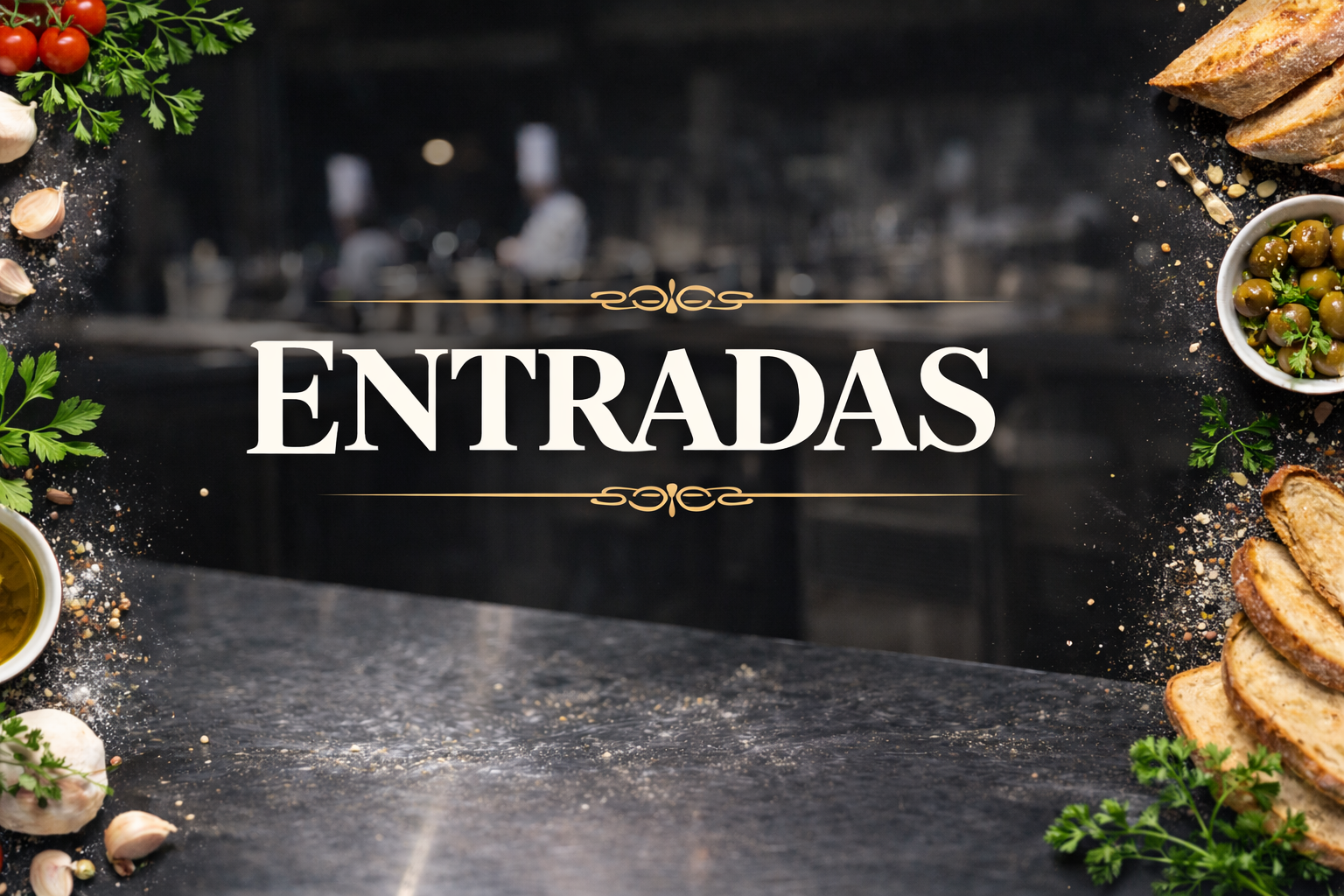 Entrantes gastronómicos con pan artesanal, aceitunas y salsas caseras: cocina creativa en Portugal.