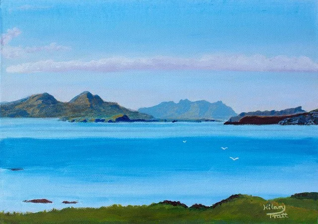"North from the Isle of Mull" by Hilary Tratt