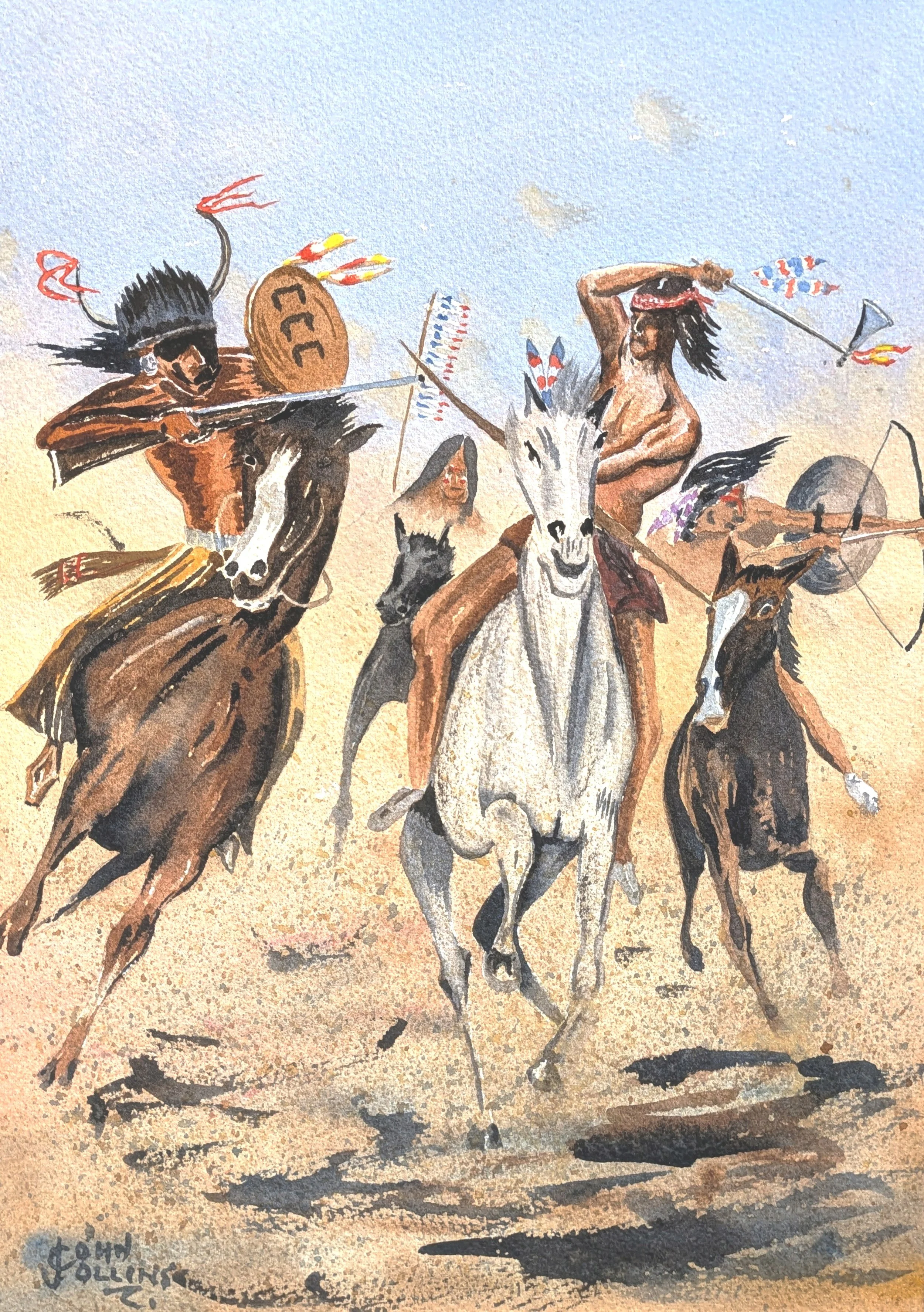 "Warriors of the Plains" by John Collins