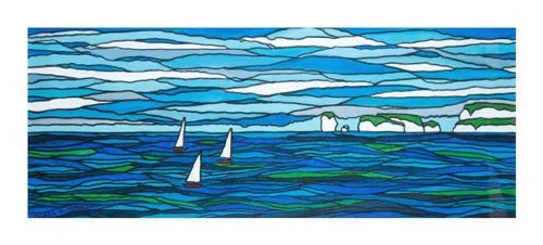 "Sailing to Old Harry IX" by Valerie Duncan