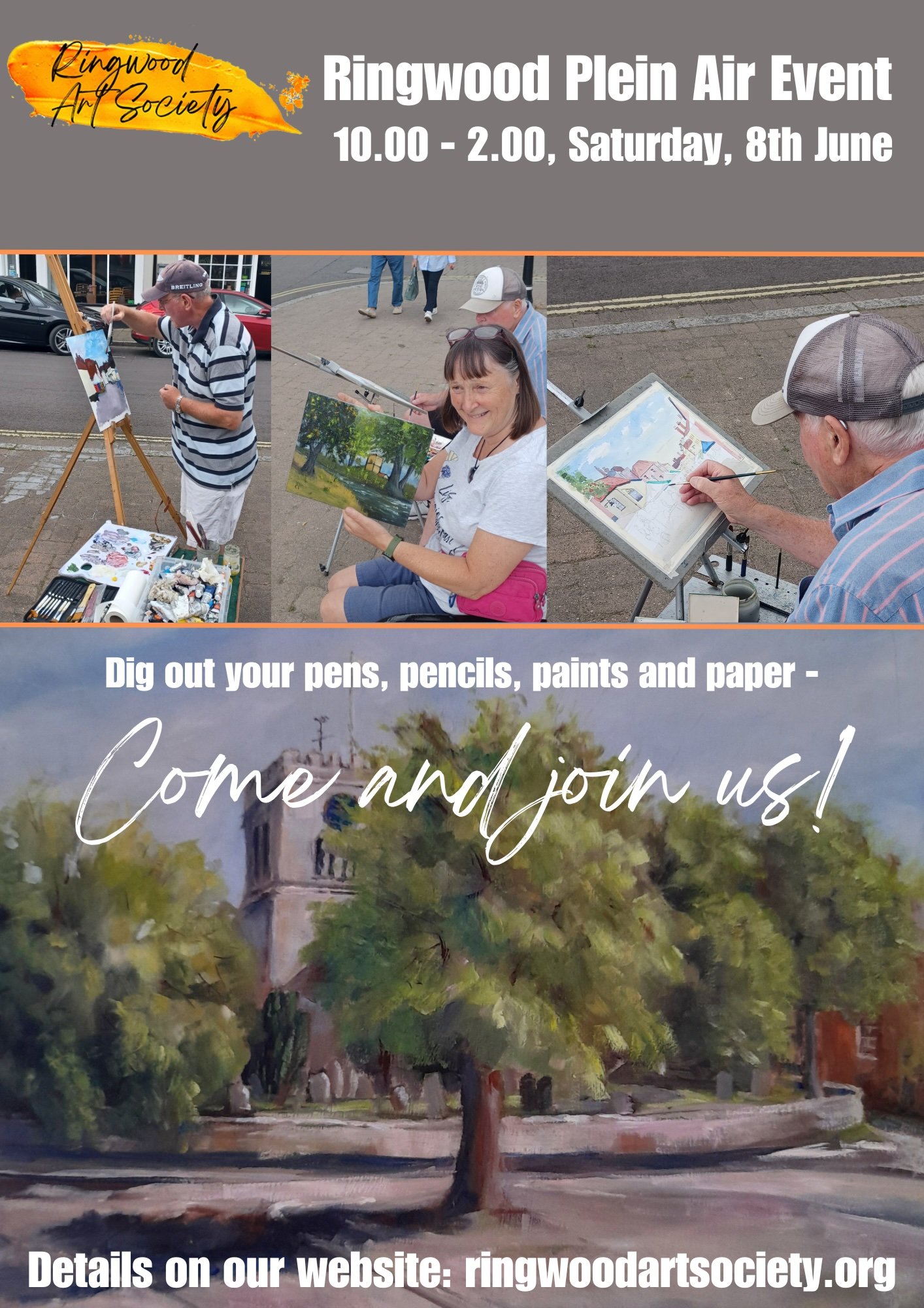 RAS Plein Air Event - Saturday, 8th June