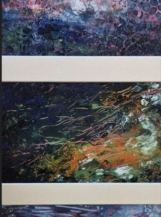 It's the turn of our Acrylic Painters today and the Mason Smith Trophy for Best Acrylic Painting - Runner-up for "Jurassic Explorations", David Rowland.

Apologies to David. We cant get a photo at a good aspect ratio. You can see this work 