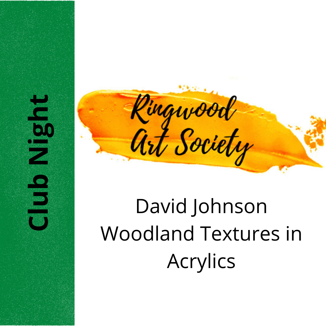 Club Night - David Johnson Woodland Textures with Acrylics