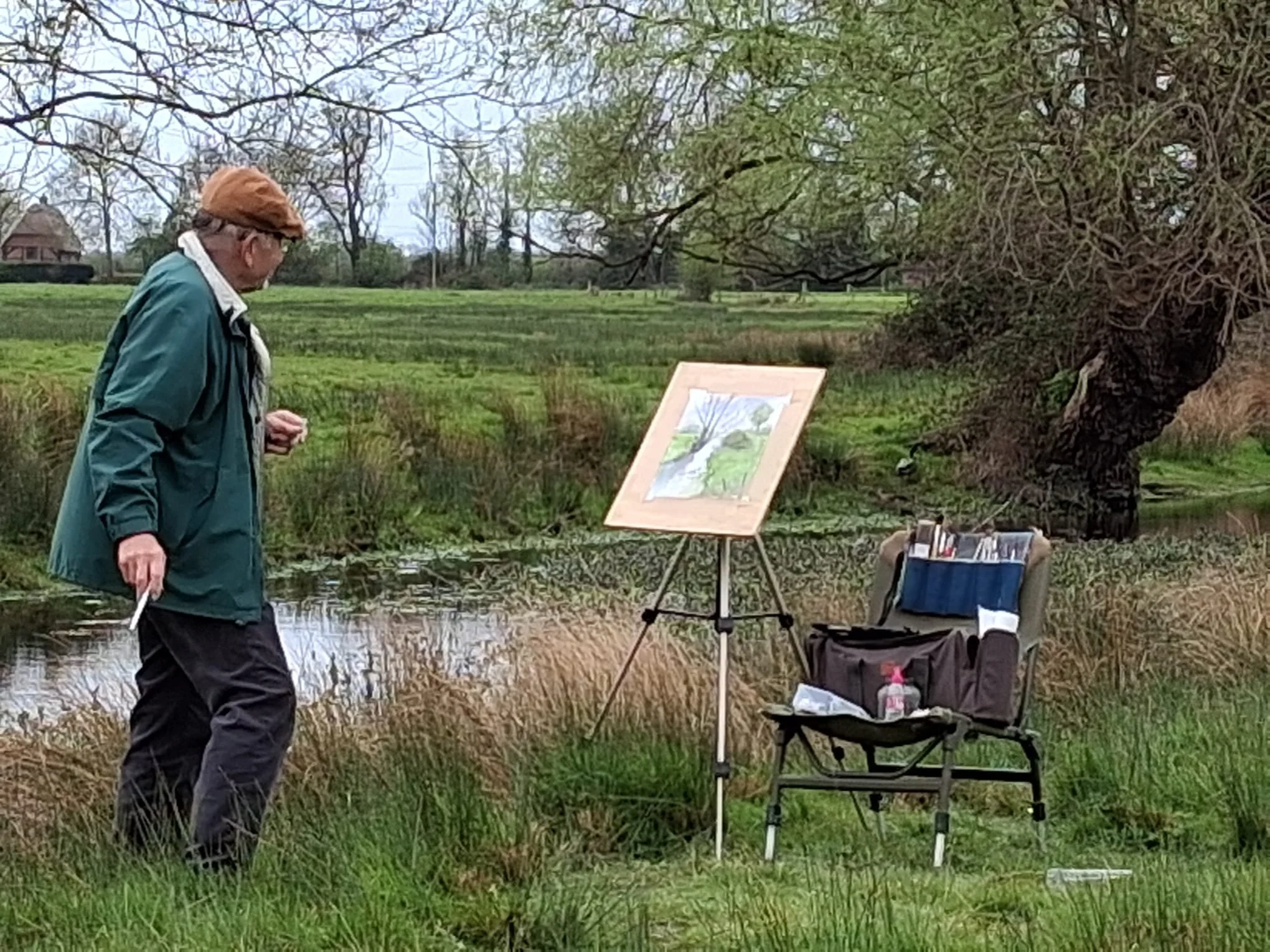 Plein Air - Breamore Marsh