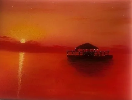 "A Floating Bar" by John Nicholson