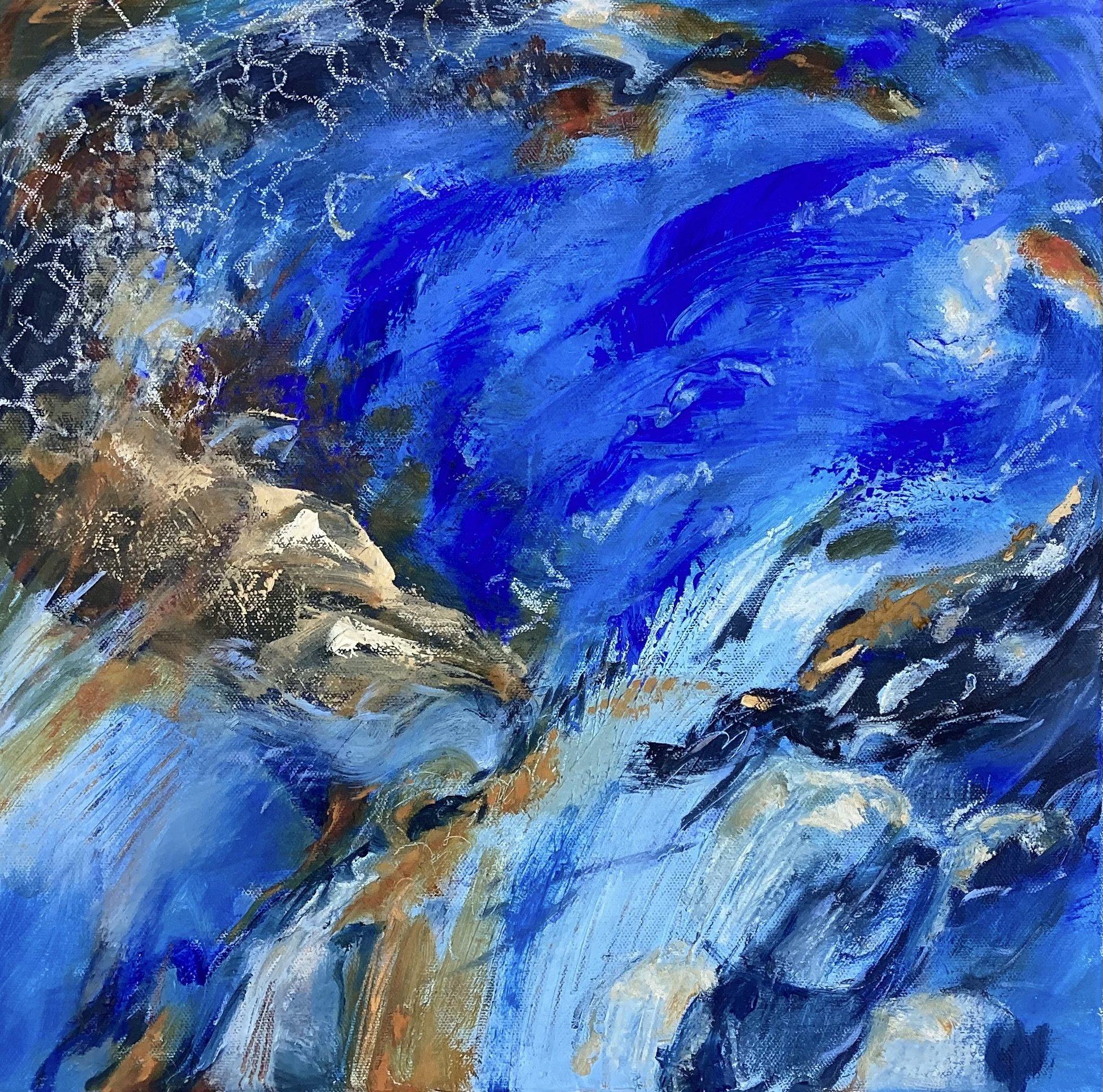 "Crossing the river Jorden" by Ann Humphrey