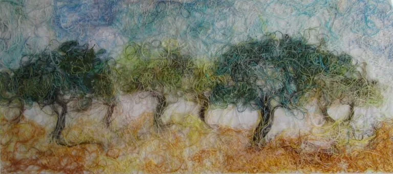 "Olive Groves" by Mary Christodoulou