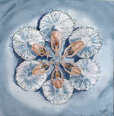 "Corps de Ballet" by Sally Chelmick Rowland