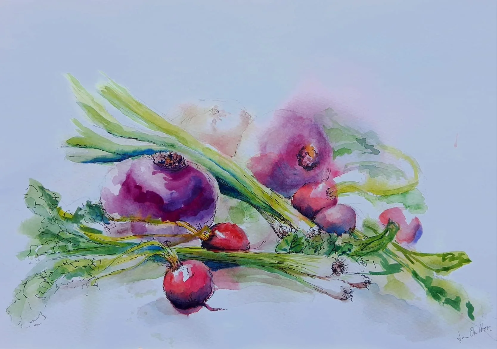 "Reds and Greens" by Jen Oulton