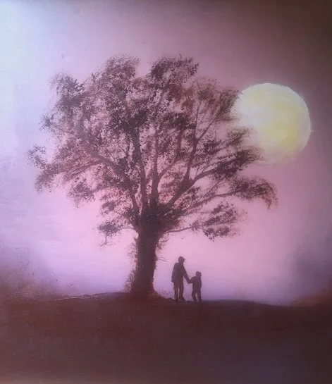 "Stroll at Dusk" by John Nicholson