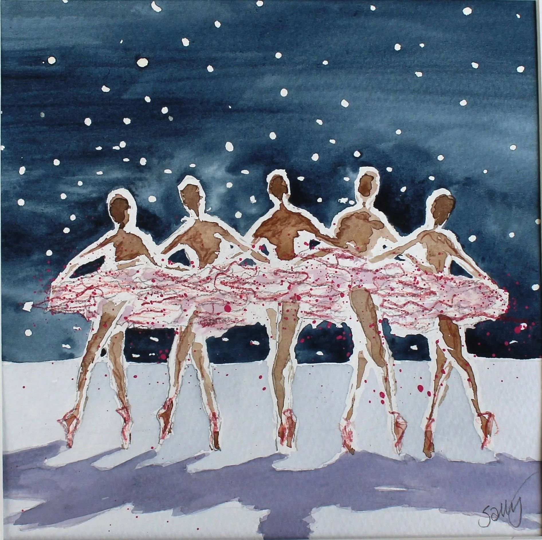 "Curtain Up" by Sally Chelmick Rowland