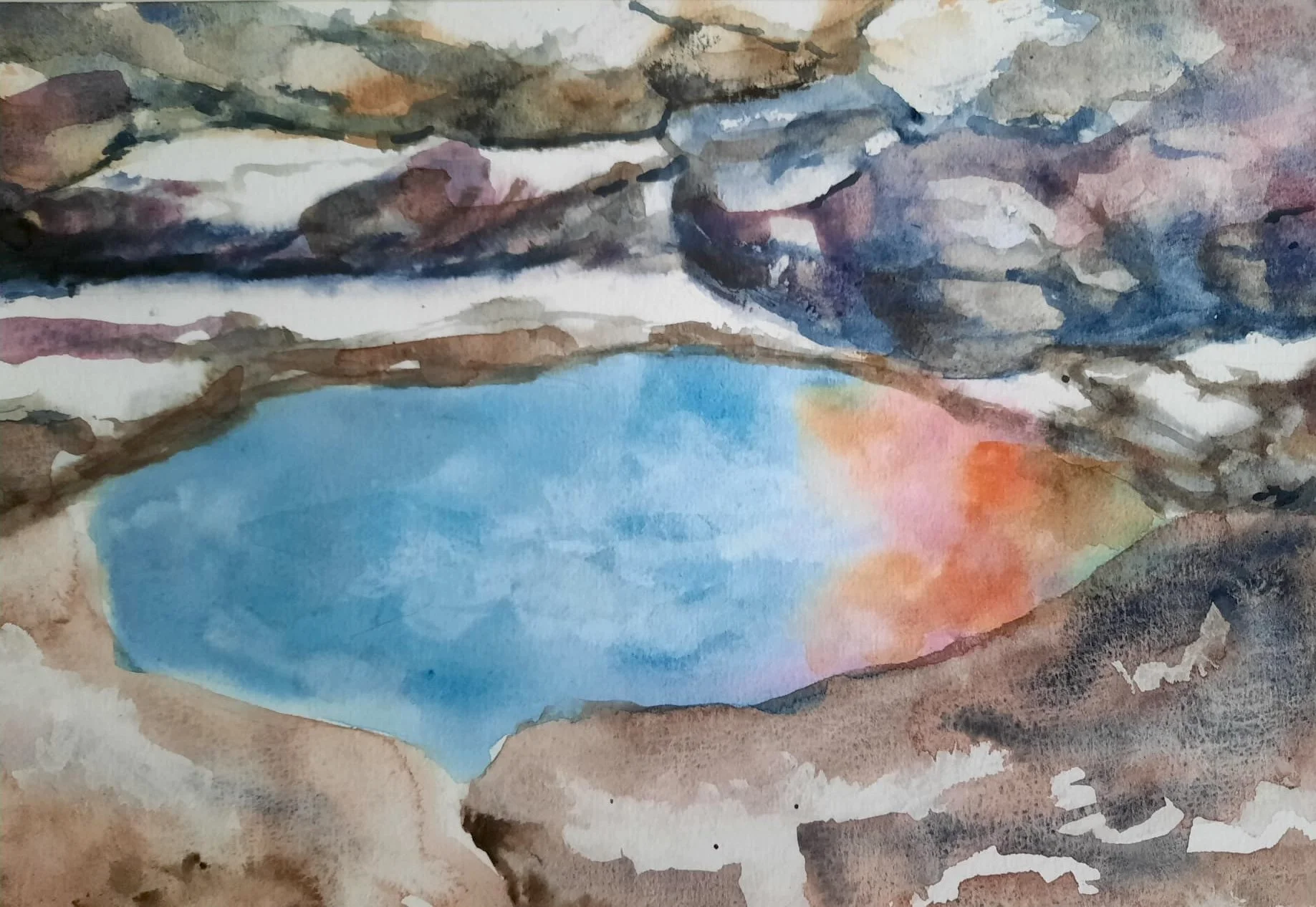 "Rock Pool 4" by Ann Humphrey