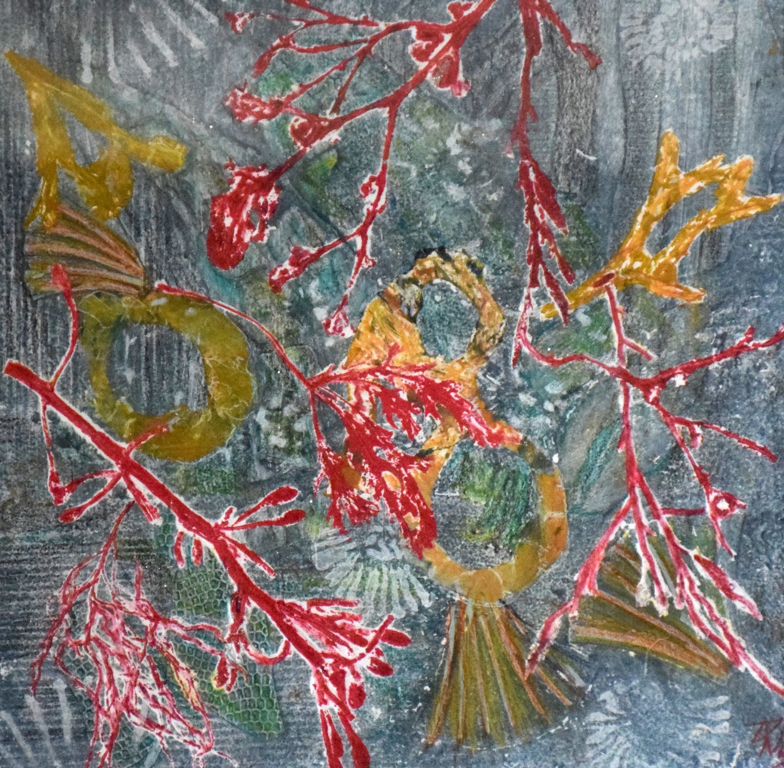 "Shimmering Rockpool" by Pauline West
