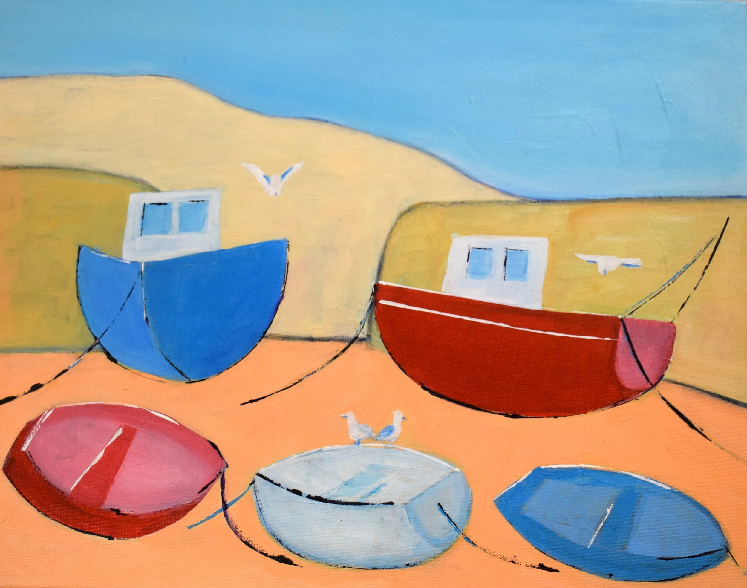 "Newquay Harbour" by Christine Coney