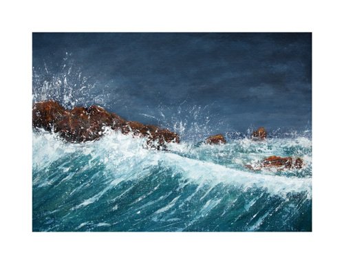 "Stormy Seas" by Valerie Duncan