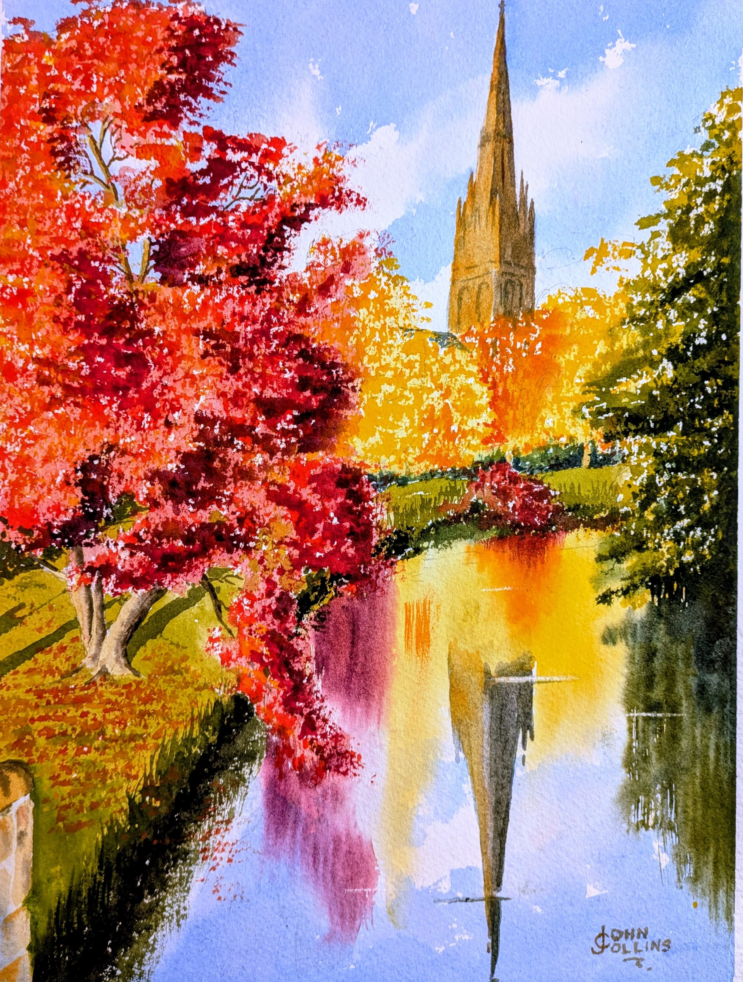 "Autumn Glory Salisbury" by John Collins