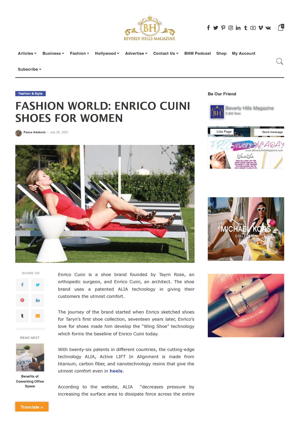 Fashion World_ Enrico Cuini Shoes For Women ⋆ Beverly Hills Magazine_Page_1.png