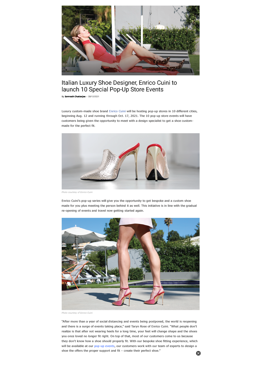 Italian Luxury Shoe Designer, Enrico Cuini to launch a store event_Page_1.png