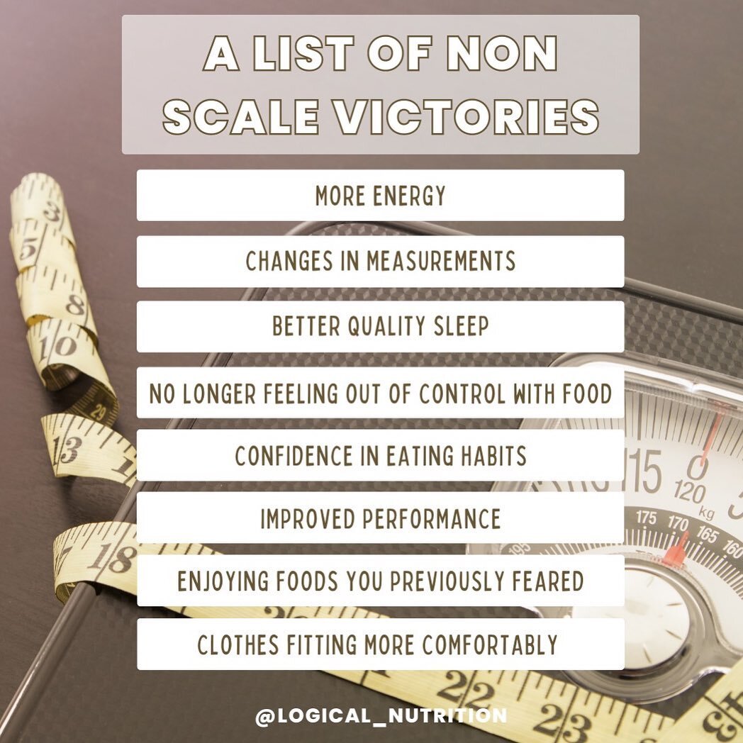 Losing weight is a health goal for many people, and while it&rsquo;s fine to track your weight, the number on the scale shouldn&rsquo;t be the ONLY way you measure your success.

It&rsquo;s so, so easy to get caught up in the number on the scale when