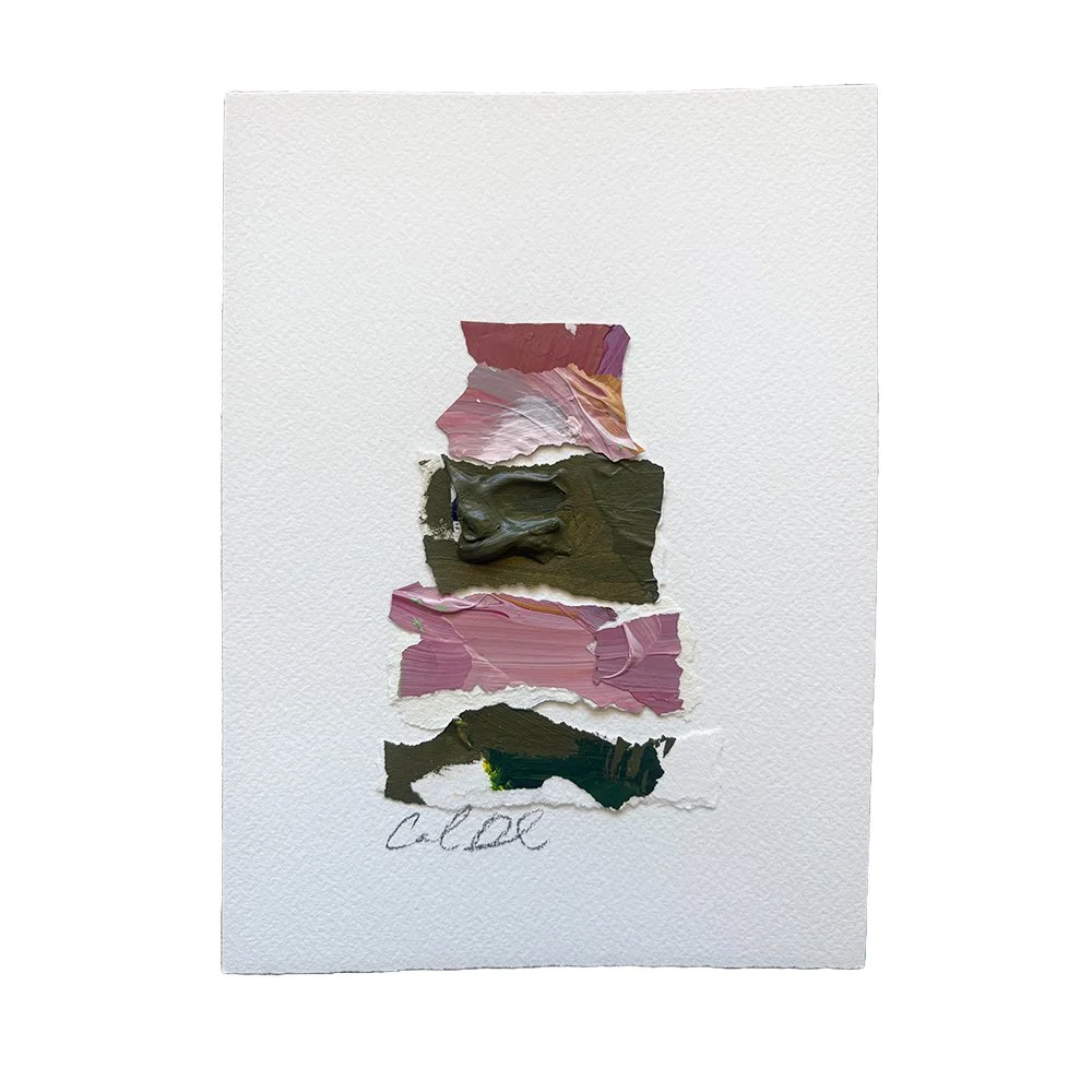 Palette Collage Pink & Green 2