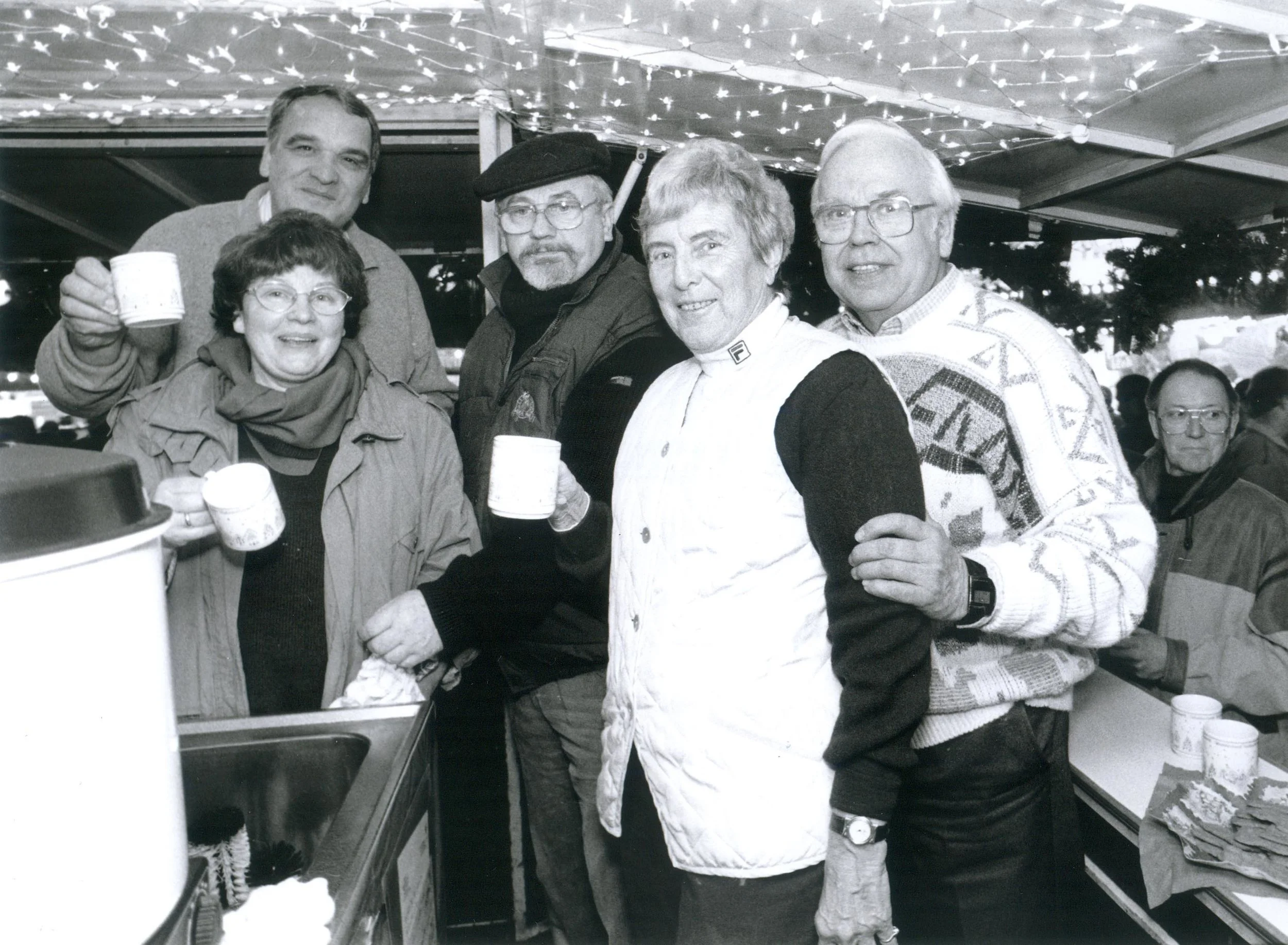 Glühweinstand 1996