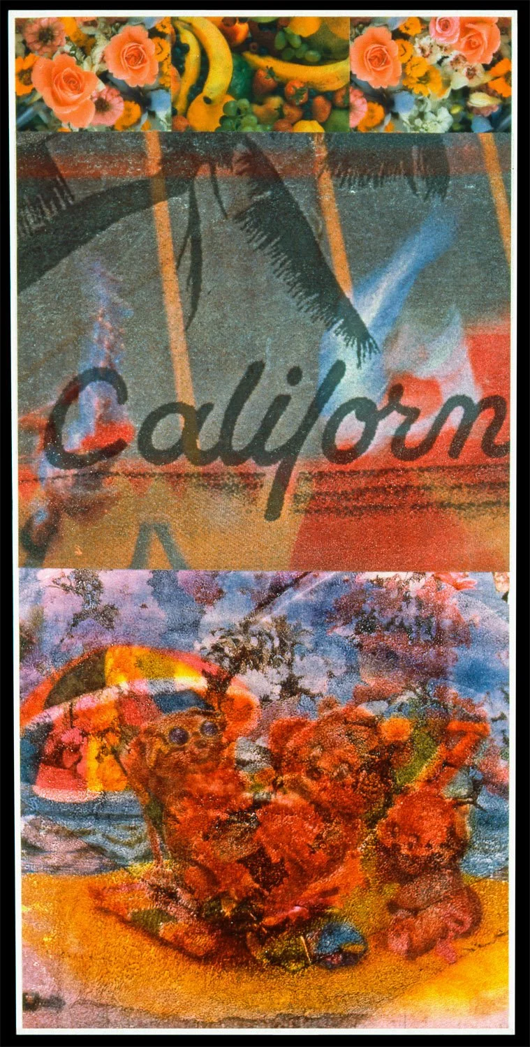 High Time, 1990, Heat transfers on paper