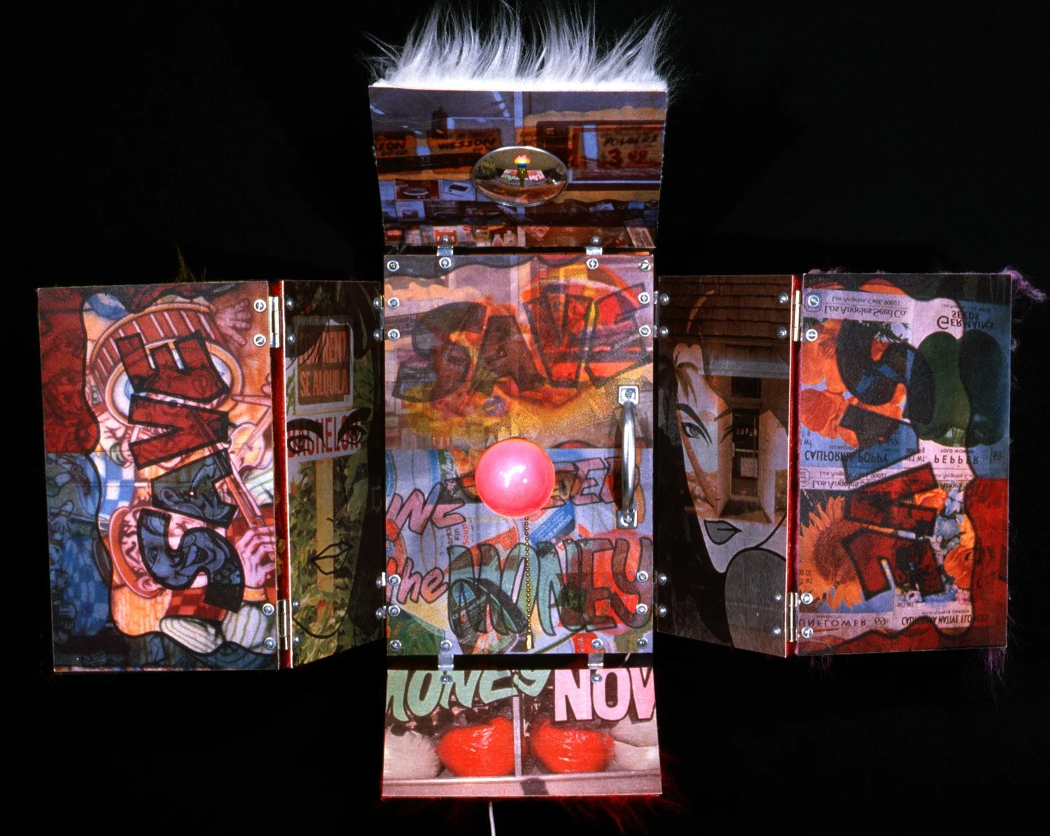 Take-Out, 1991, Mixed media, 24" x 29" x 13"