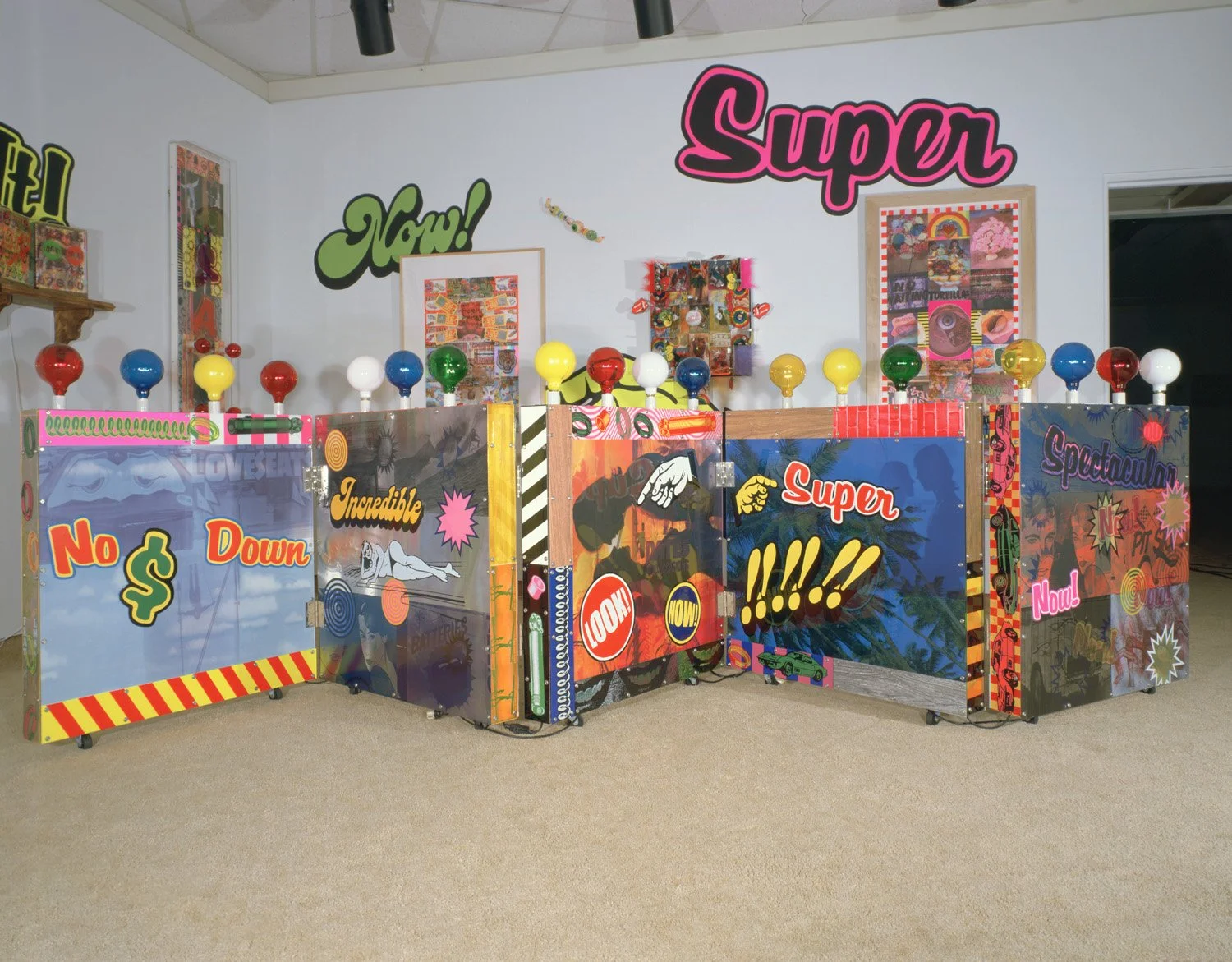 Feature, 1987-91, 47" x 156" x 6" (variable)