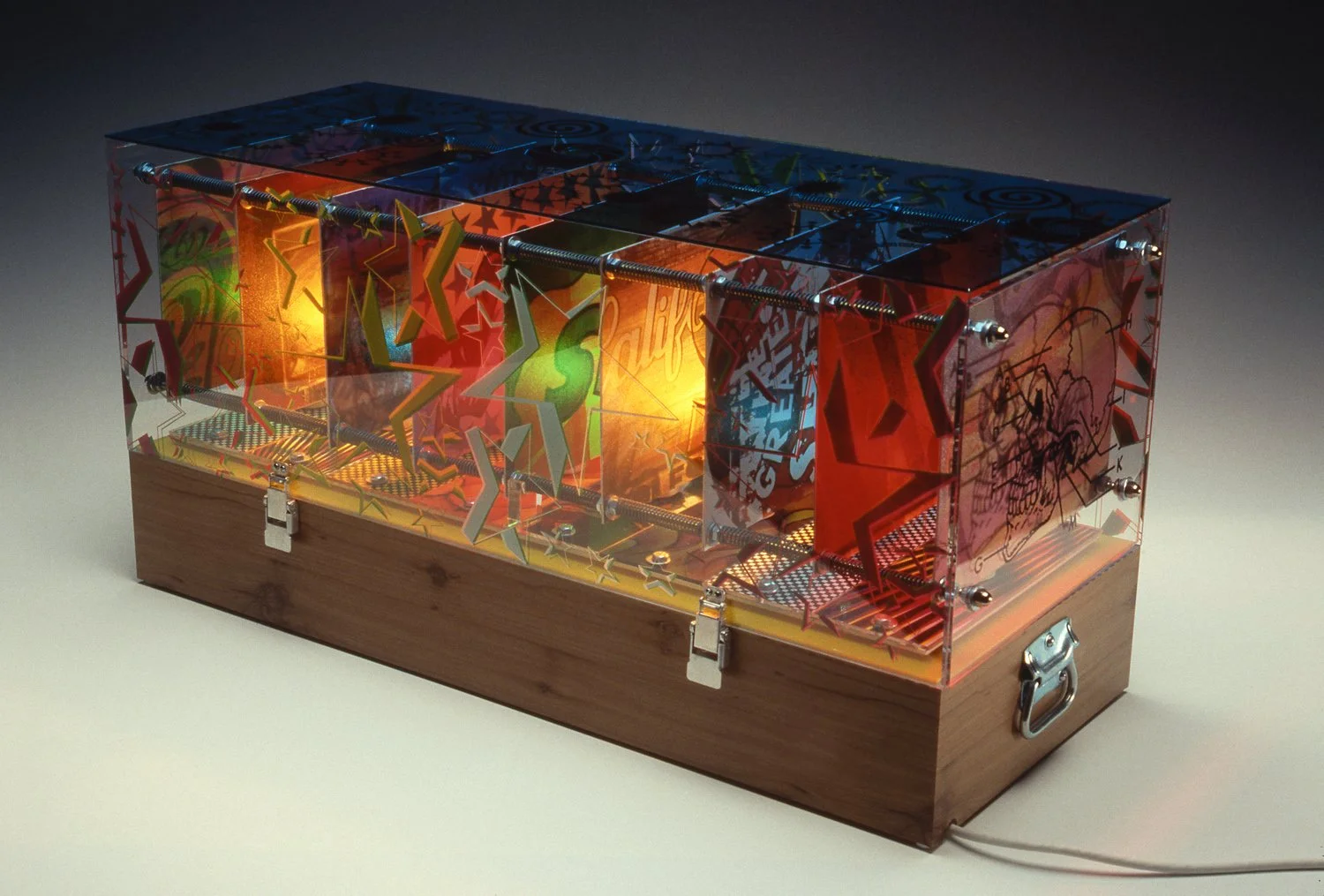 Jackpot Junkie, 1989, 15" x 31" x 13"