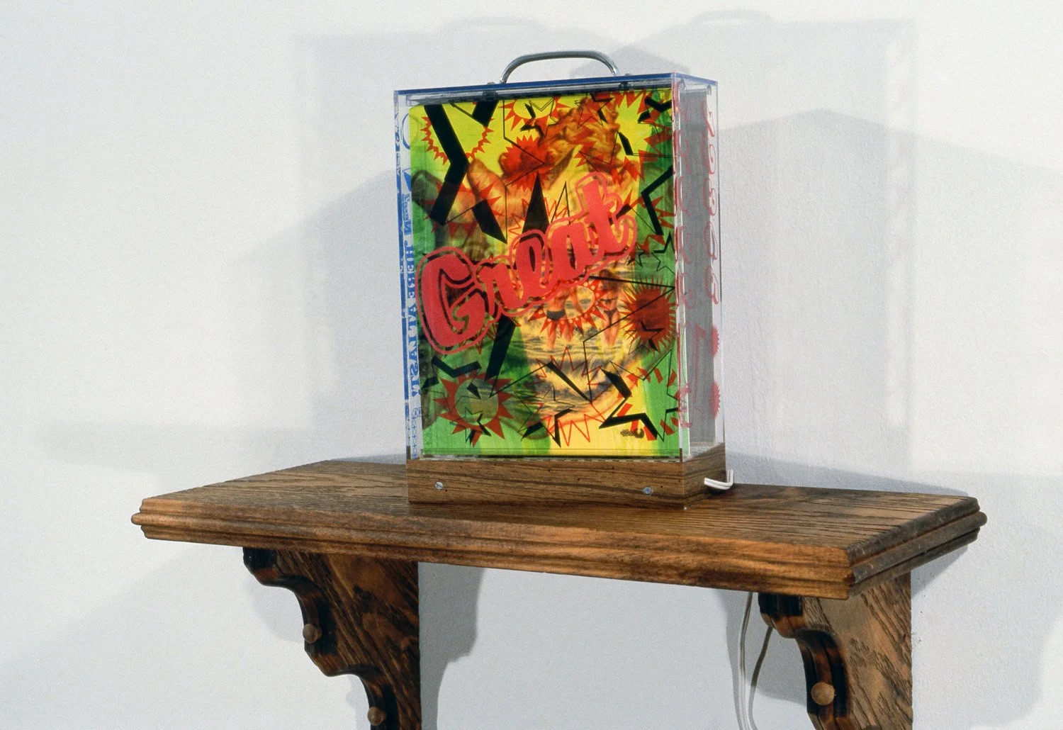 Blow-Outs, 1990, Mixed media, 13" x 8" x 4"