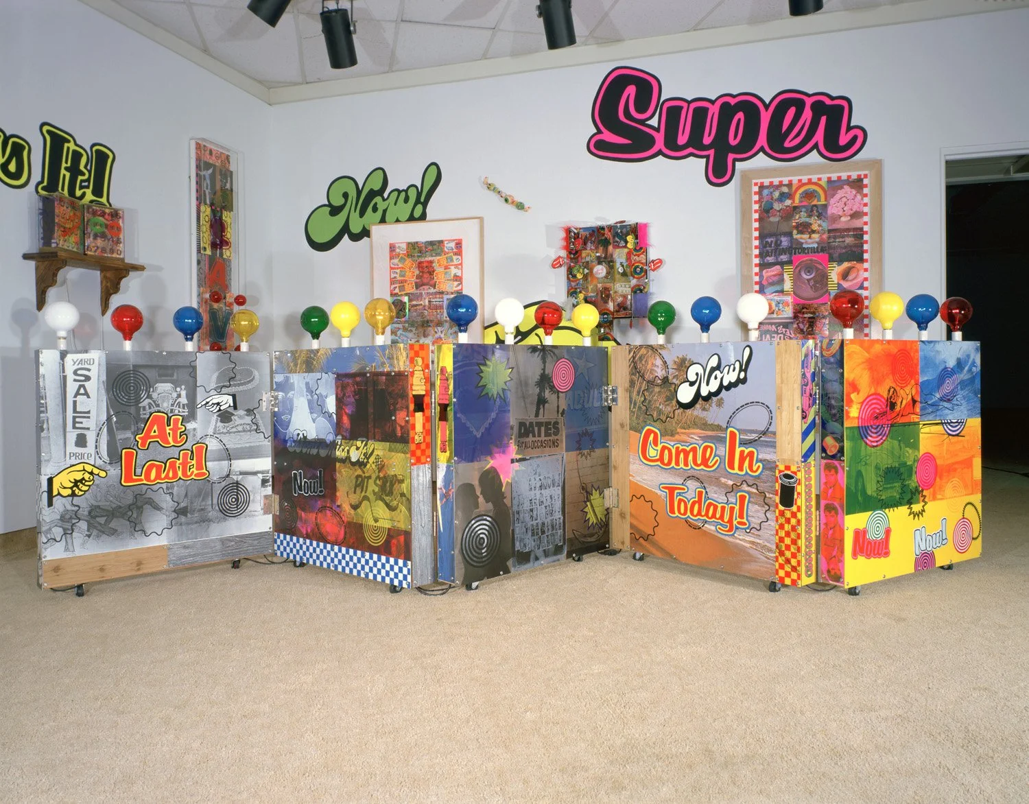 Feature, 1987-91, 47" x 156" x 6" (variable)