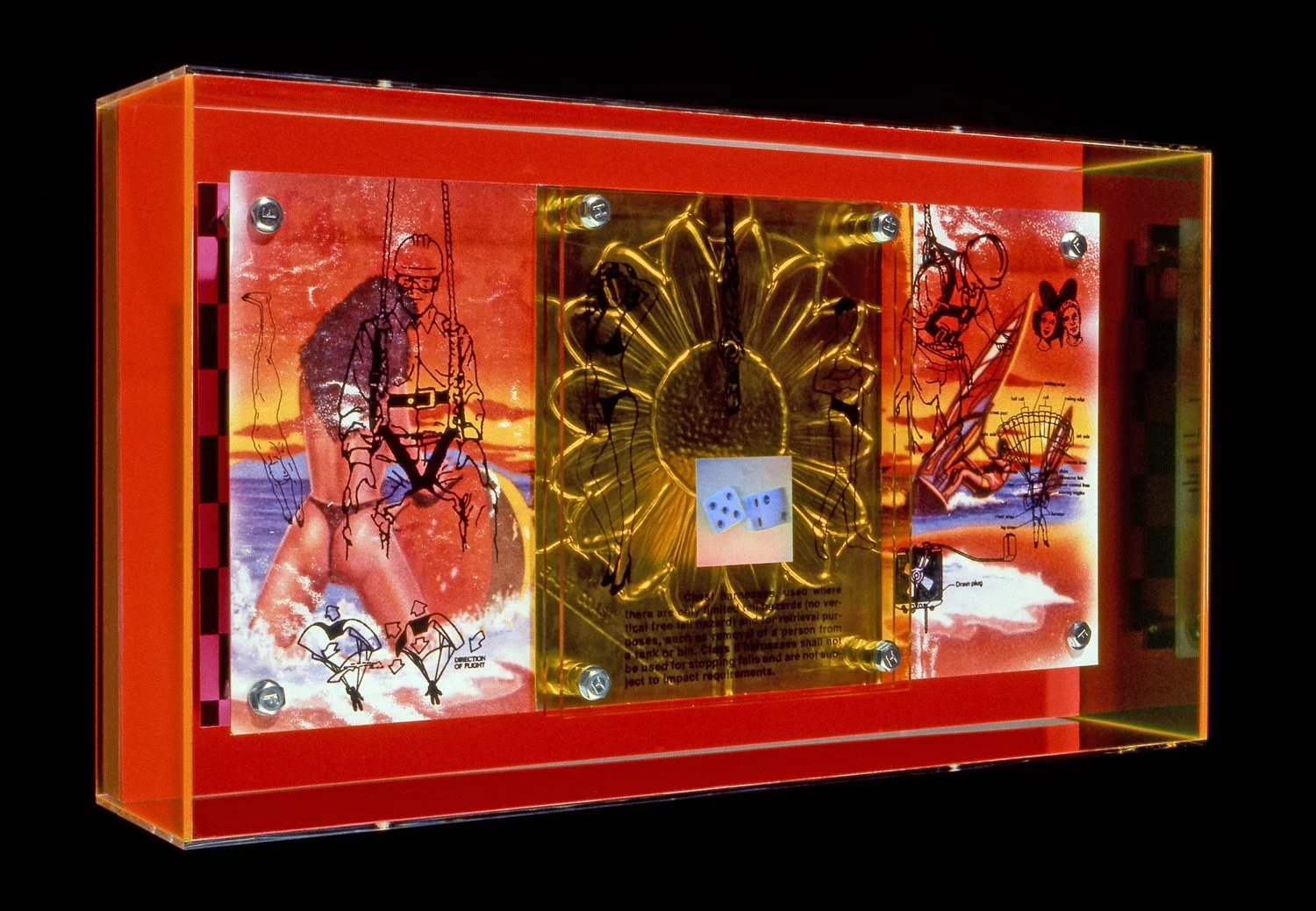 Leftovers, 1989, Mixed media, 11" x 9" x 4"