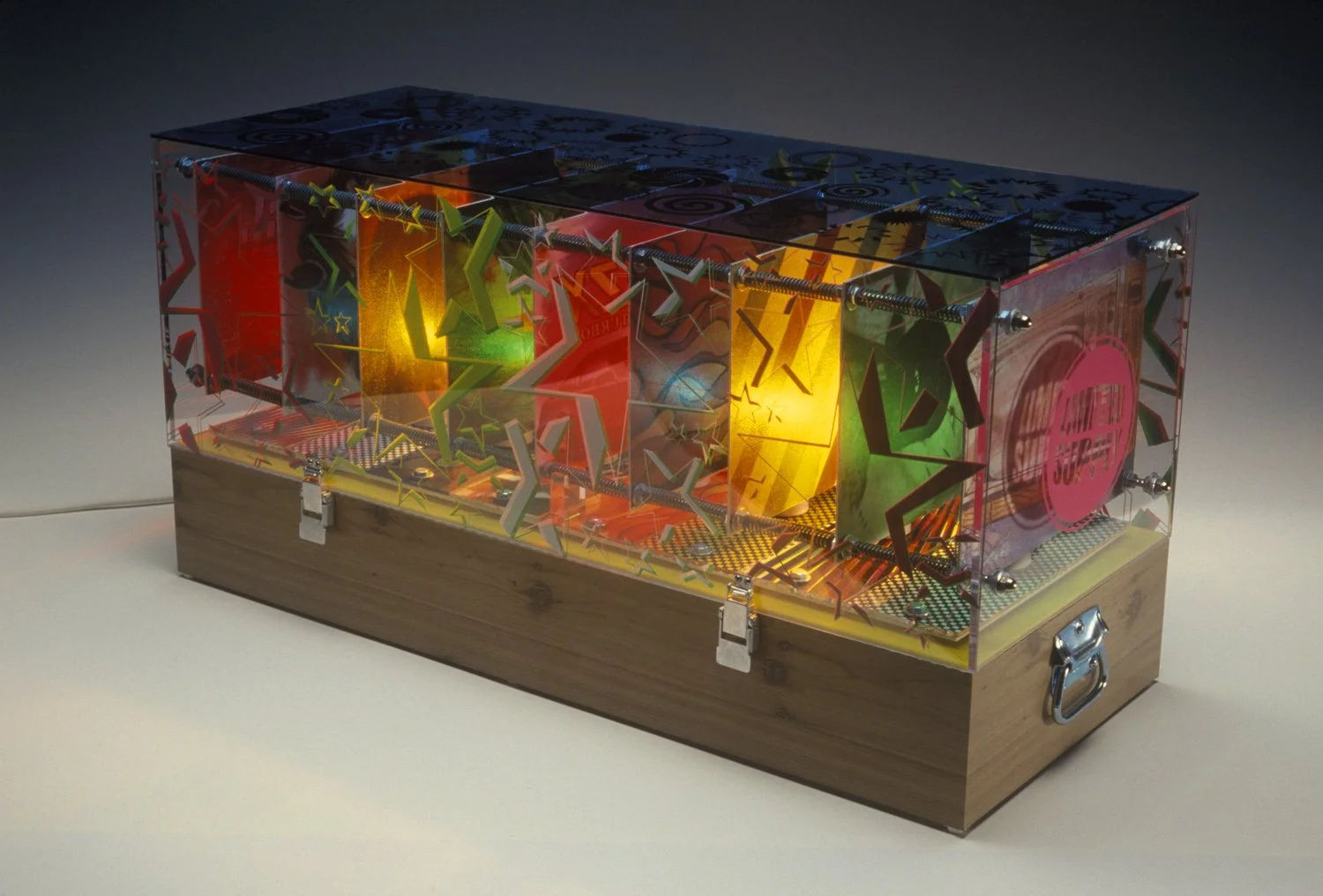 Jackpot Junkie, 1989, 15" x 31" x 13"