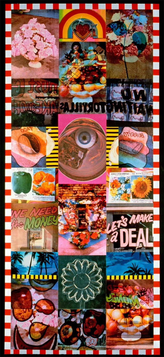 Flour Stop, 1990, Mixed media collage