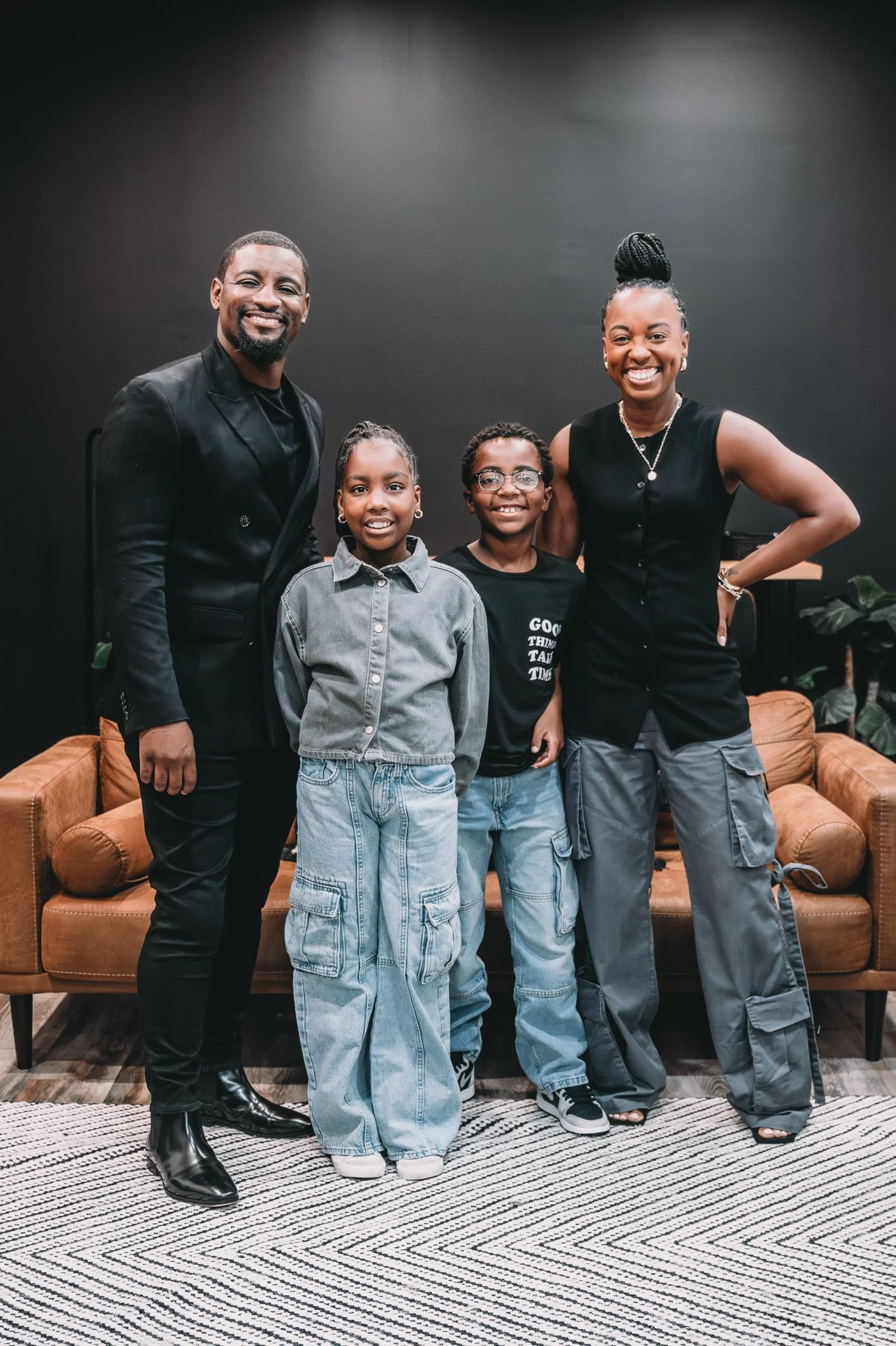 Pastor Vernon Gordon and family