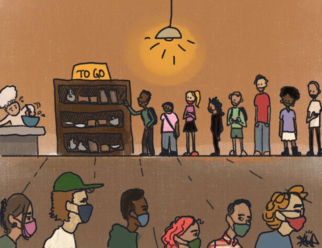 Trinity residents deserve a real dining hall