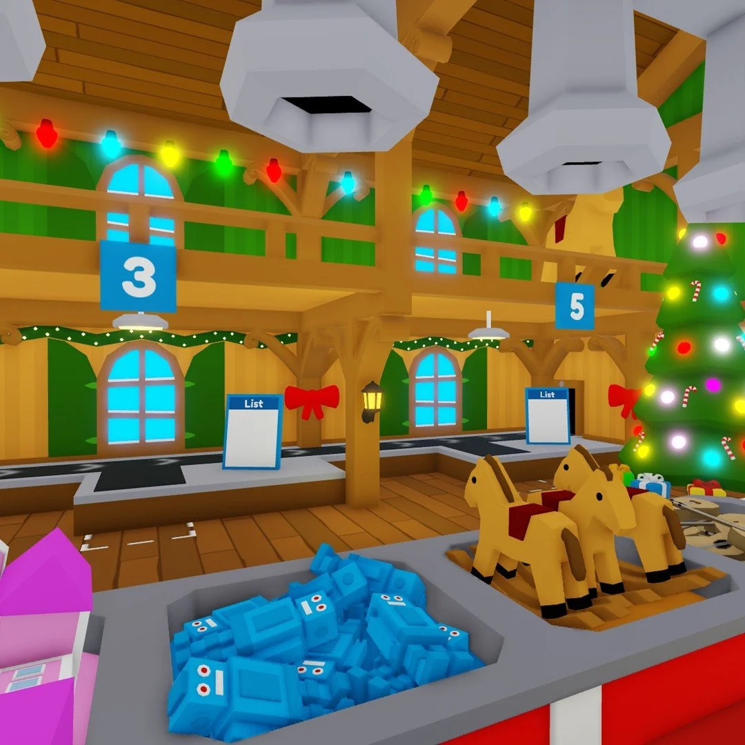 [UPDATE] 🚩Expedition Antarctica
🎅 Santa's workshop! Complete fun festive tasks!
⏳ Limited-time prizes!
❄️ Festive outfits!
🎄 Map decorations!
🎁 Present hunt!
🏆 8 new badges!
🥽 5 new goggle lenses!
🐧 New UGC!

Enjoy the event! ☃️
#roblox #exped