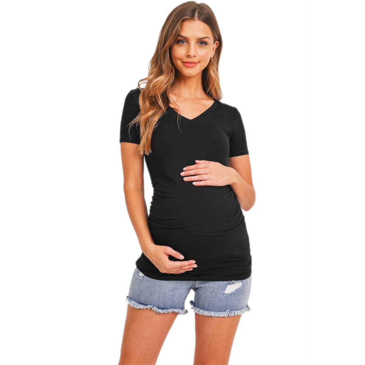 Side Ruching Maternity/Nursing Tank Top – HELLO MIZ