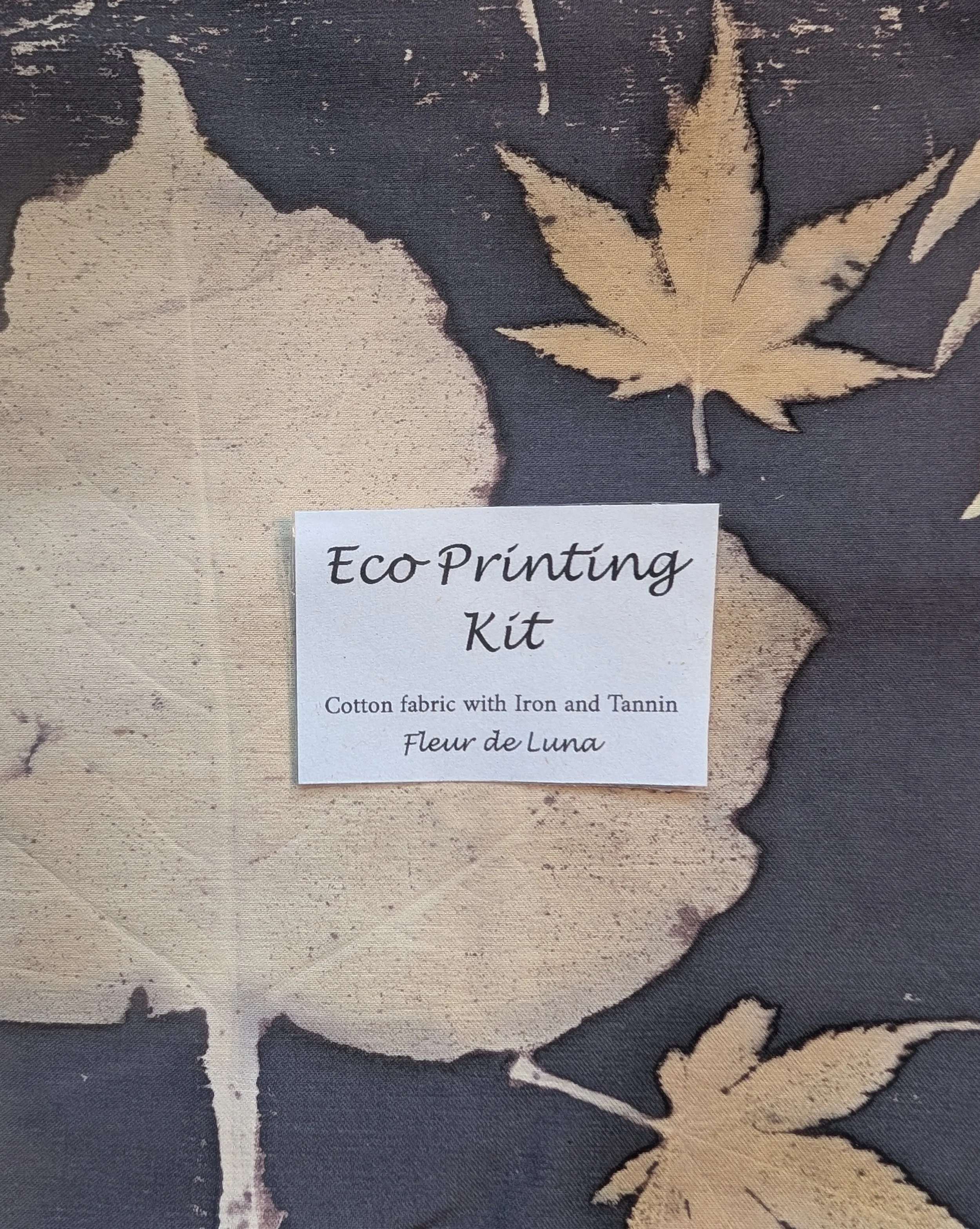 Eco Printing Kit - Cotton with Iron and Tannin