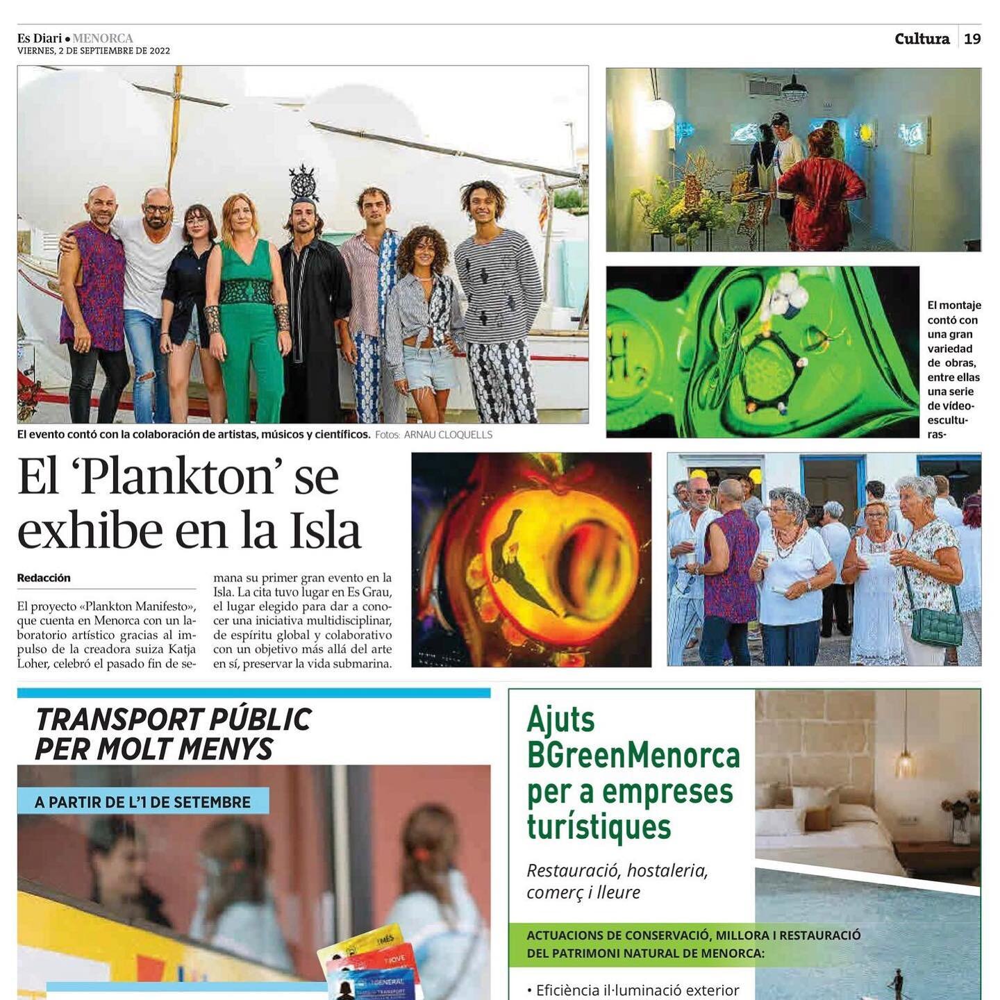 PLANKTON MANIFESTO MENORCA
@menorca.info 

Photos: @arnicloq 
Producion: @mariamacm 
Performance: @martin.gv 
Poem: @bertocerdasegui 
DJ: @elebes 
Treats: @oliver.flrz &amp; @yoga.chiara 
Water songs: @annabel_villalonga 
Special guest: Vecino Pere
M