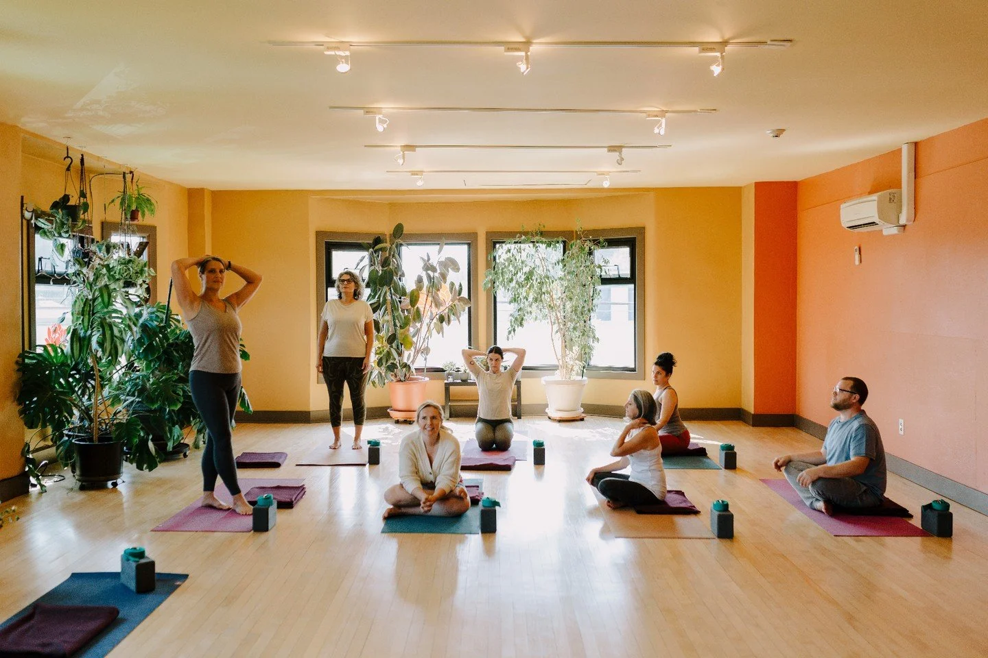 Please don't attend studio classes when you're sick. We appreciate your care in keeping our community well, including our teachers! 🙏

If you feel up for practice but have symptoms, this is a great opportunity to try one of our &quot;At Home&quot; (