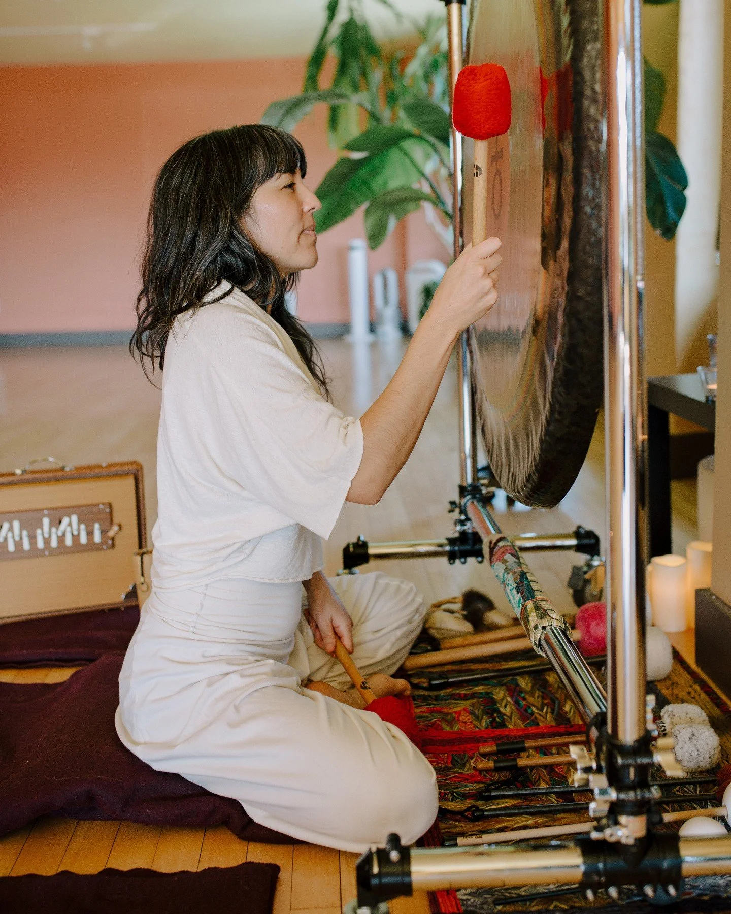 Gong Sound Bath
with Laura Li Fong Yee
Friday, February 13th 6:30-8pm

Join us for a meditative immersion in the sounds and vibrations of Gong, complemented by other healing instruments.

This Gong Sound Bath will allow your nervous system to relax a