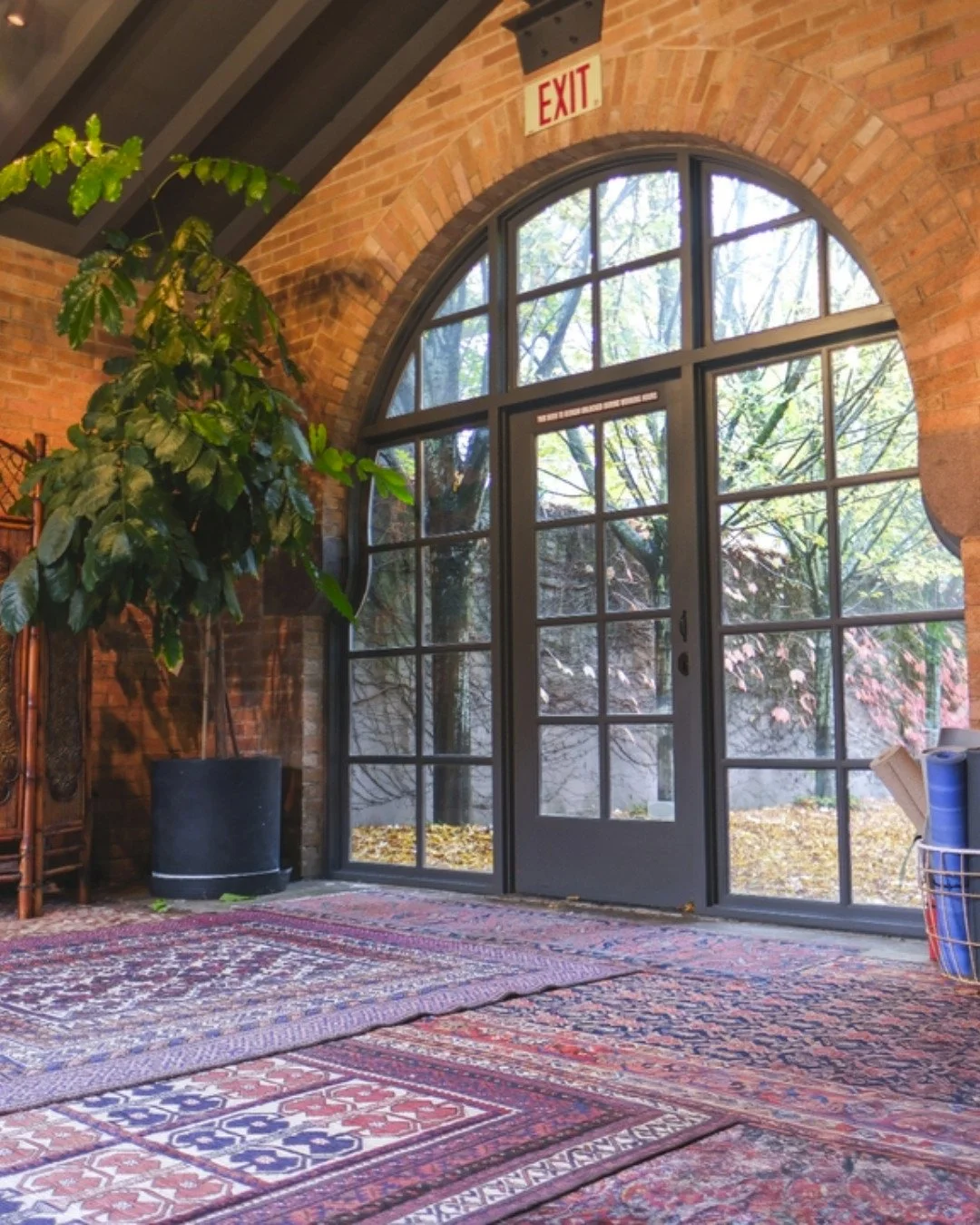 Have you made it to our NW studio yet?
 
Practice under soaring beams and stained glass windows casting color across the floor. A candlelit altar with fresh flowers.

The best part? Your Yoga Refuge membership isn't tied to just one location. Whether